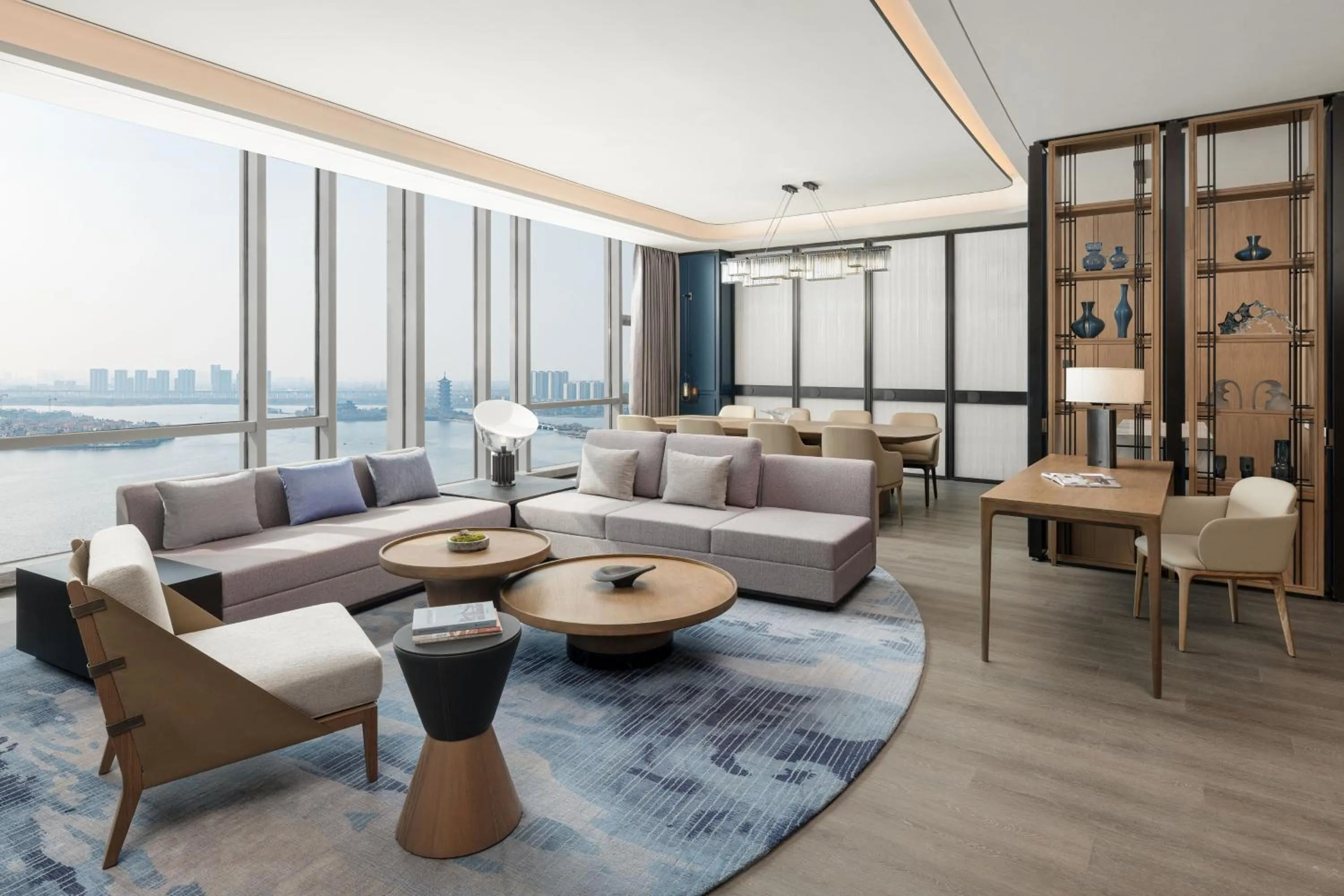 Photo of the whole room in Qingdao Marriott Hotel Jiaozhou