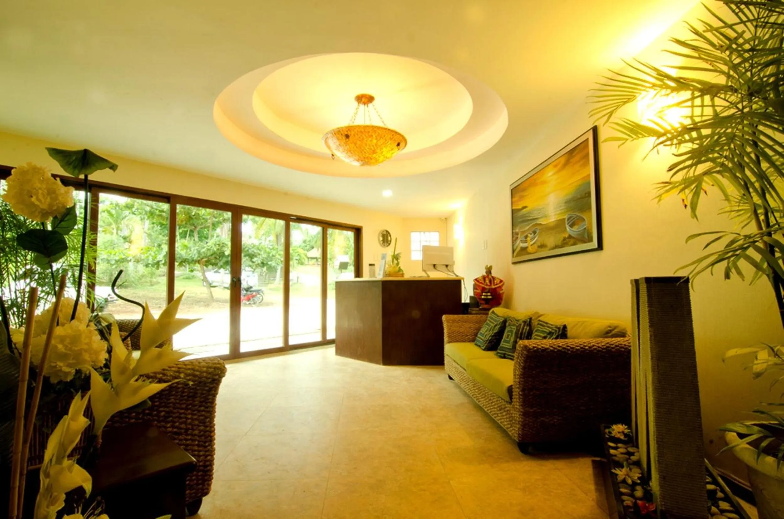 Lobby or reception in Cuna Mangodlong Paradise Beach Resort
