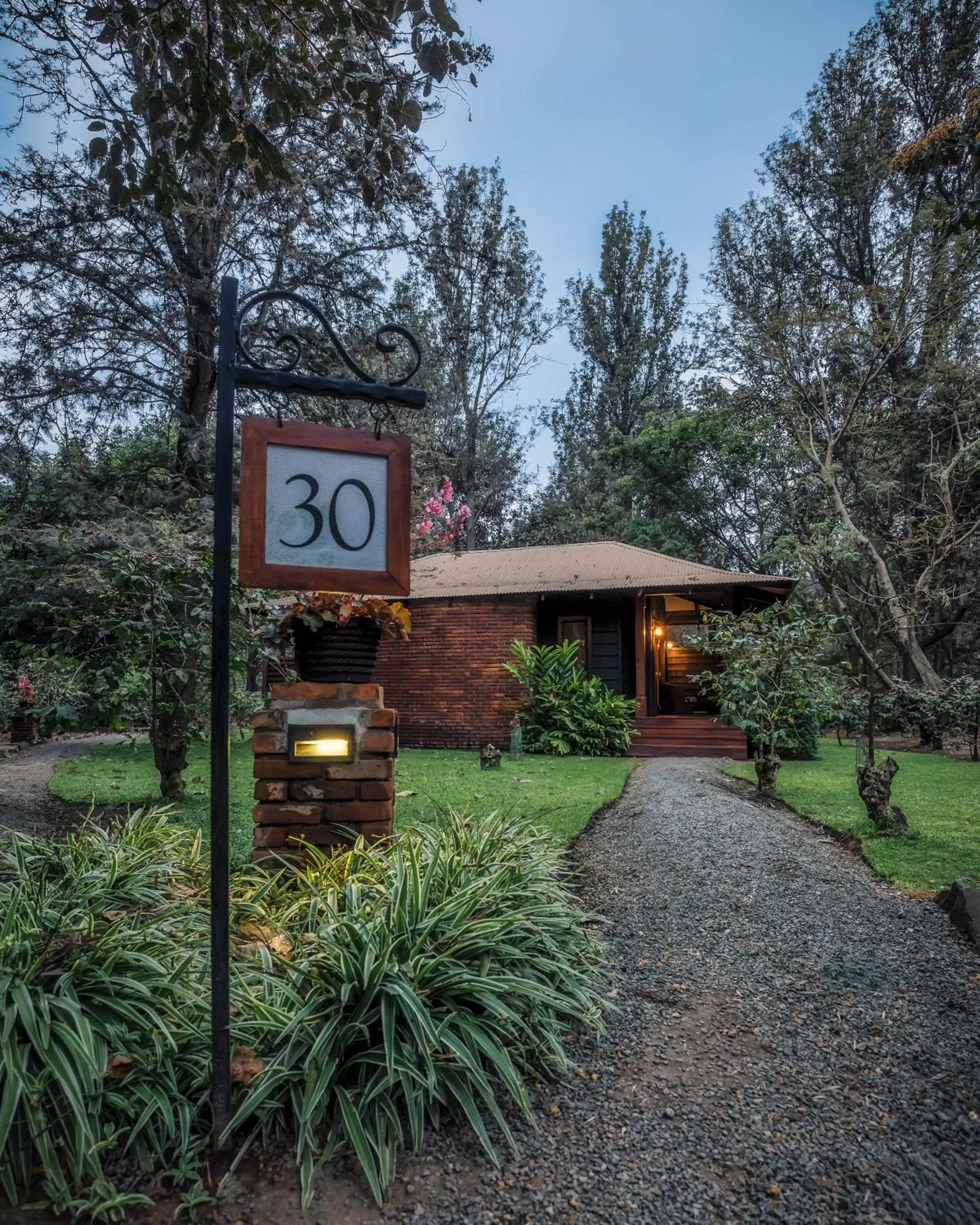 Facade/entrance in Elewana Arusha Coffee Lodge