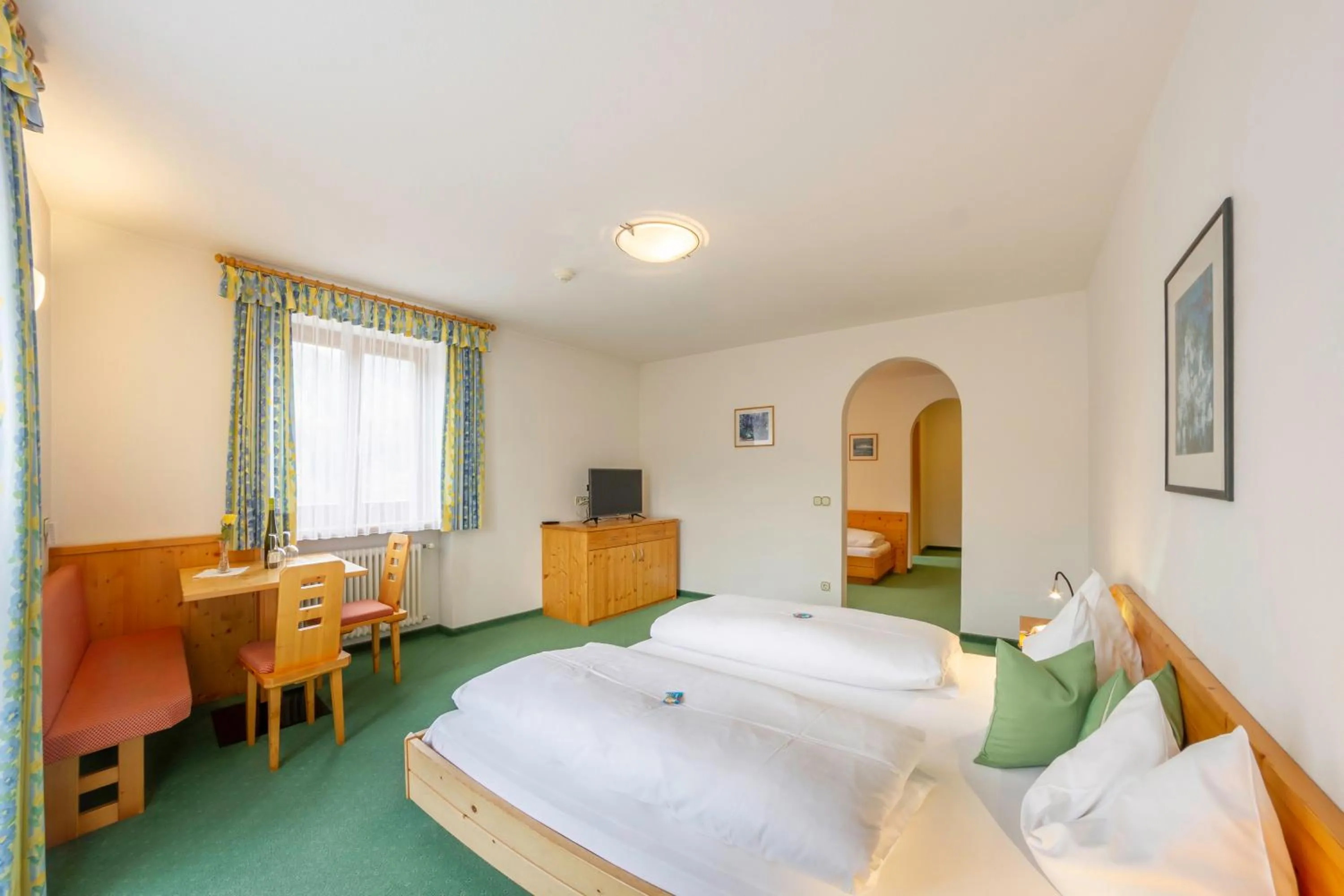 Bed in Hotel Garni Angerer