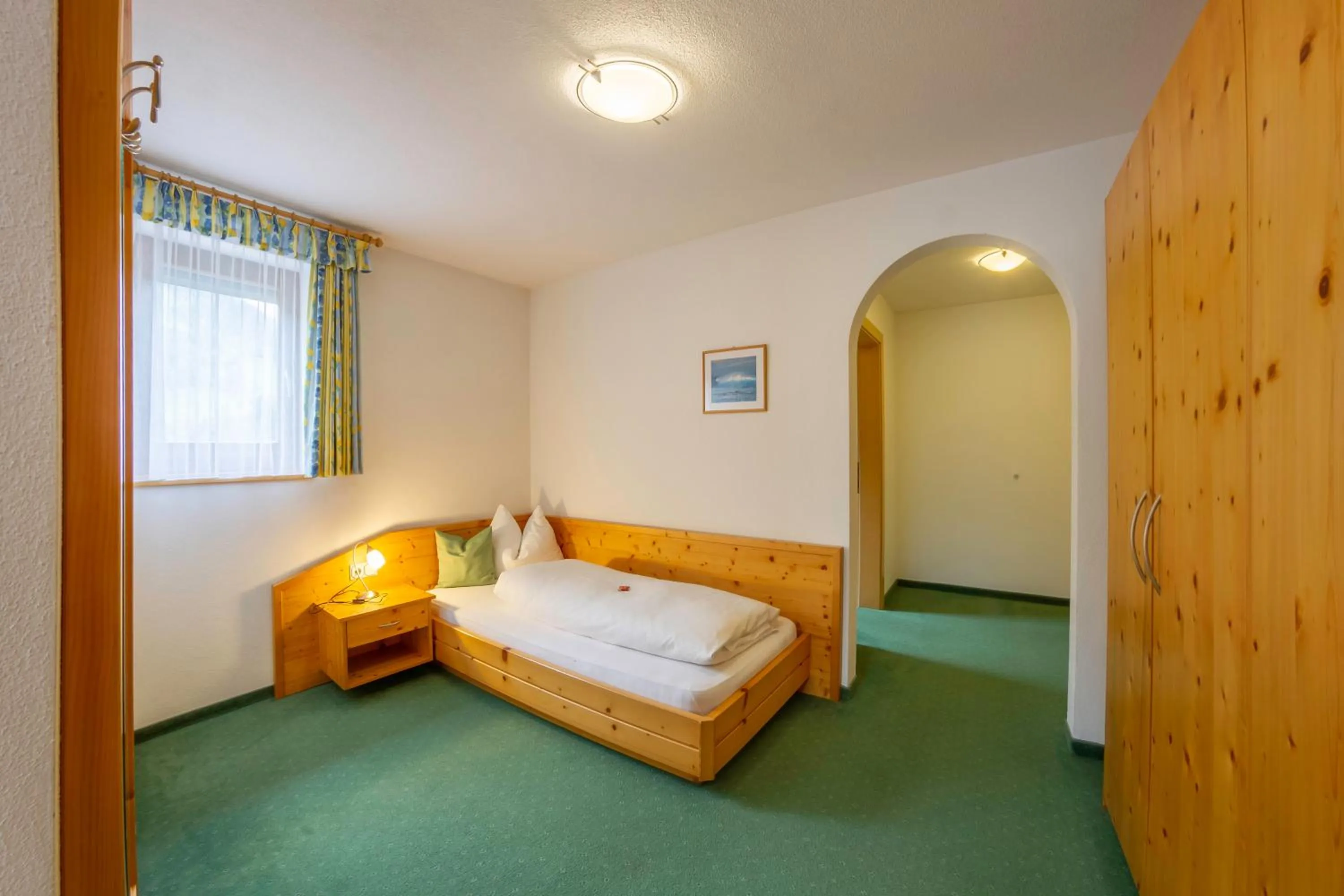 Bed in Hotel Garni Angerer