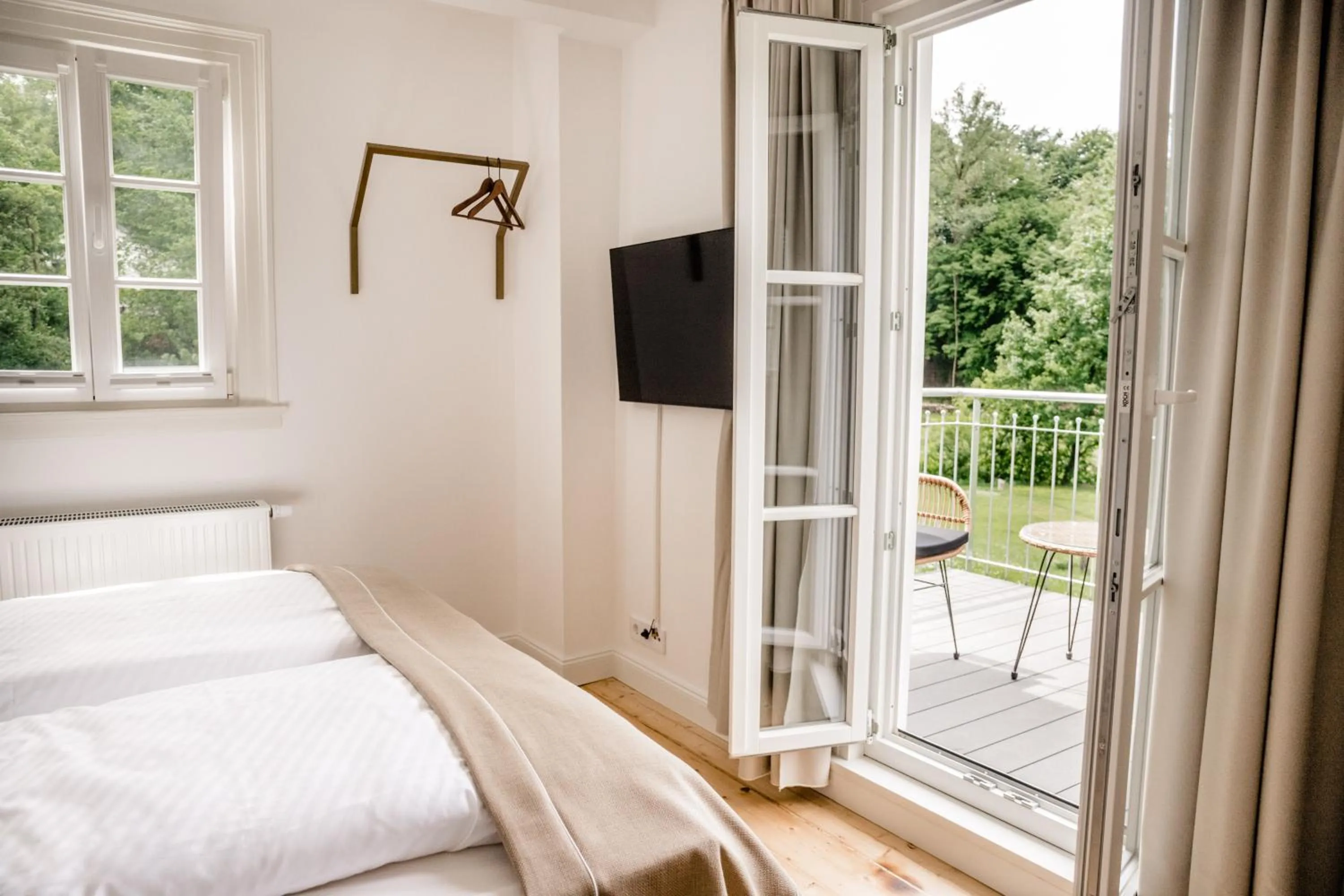 Bed in Hotel Gut Landscheid