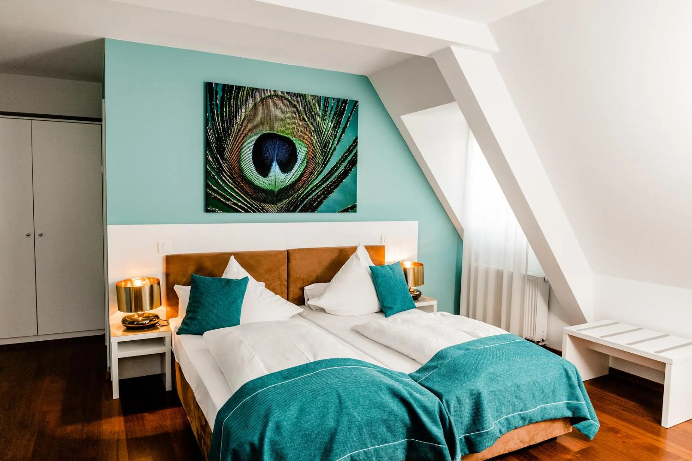 Bed in Hotel Gut Landscheid