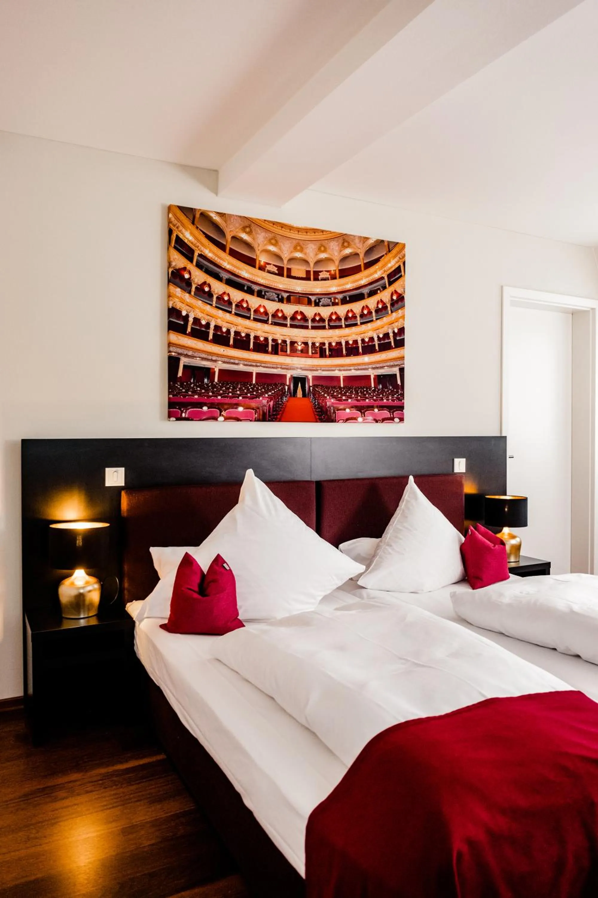 Bed in Hotel Gut Landscheid