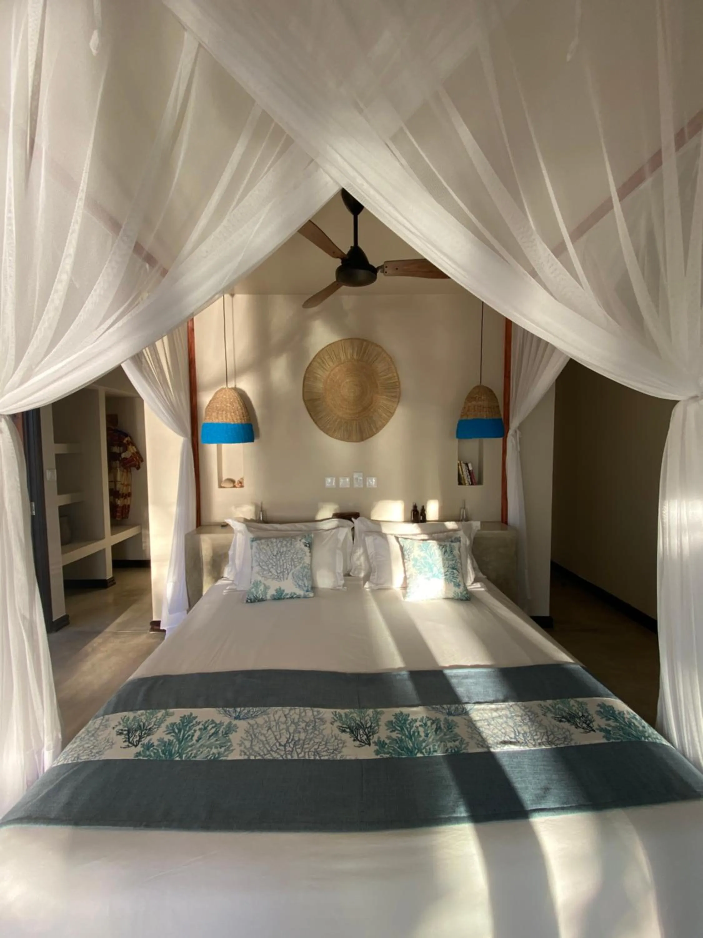 Decorative detail, Bed in Casa Babi