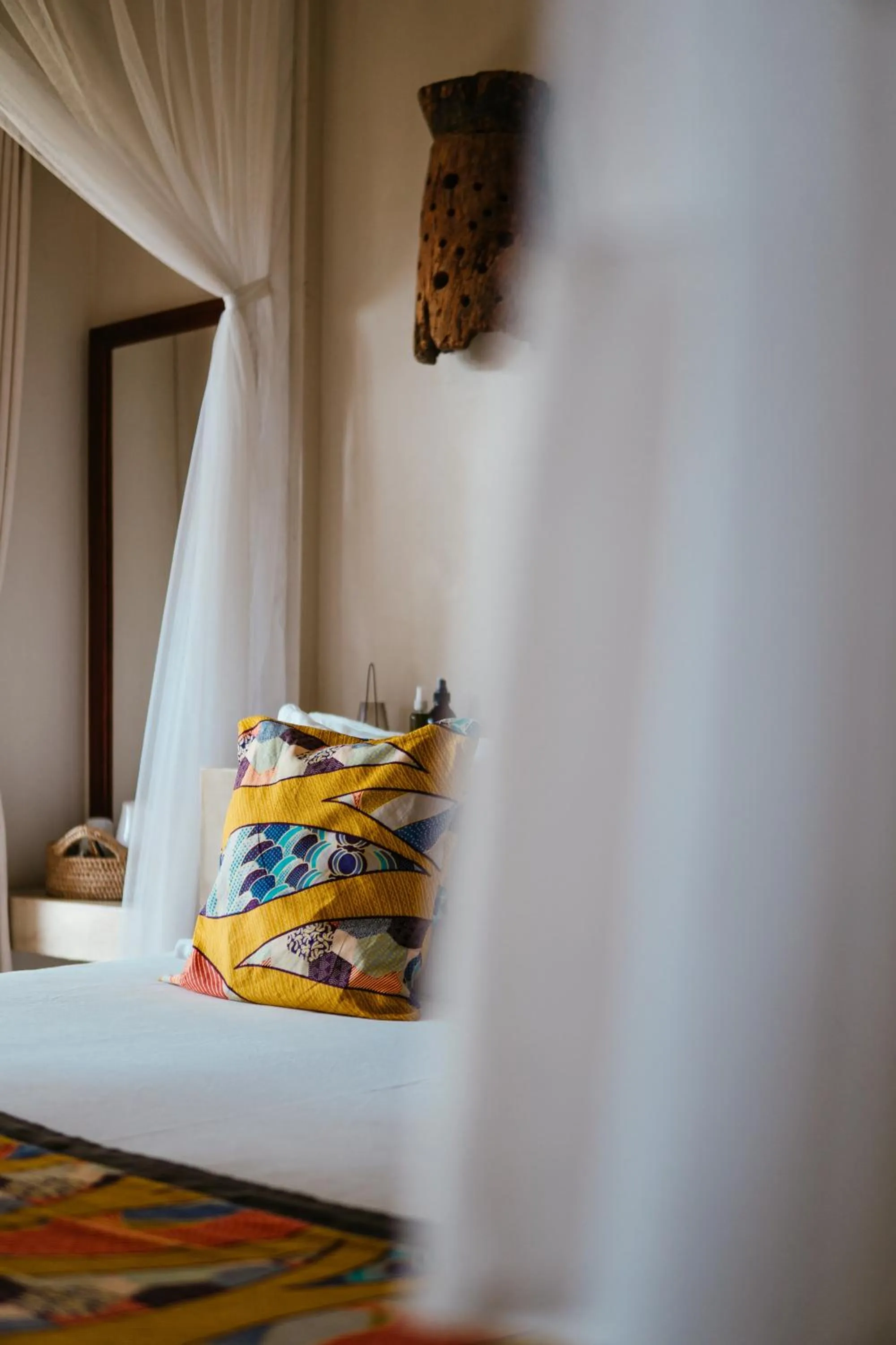 Decorative detail, Bed in Casa Babi
