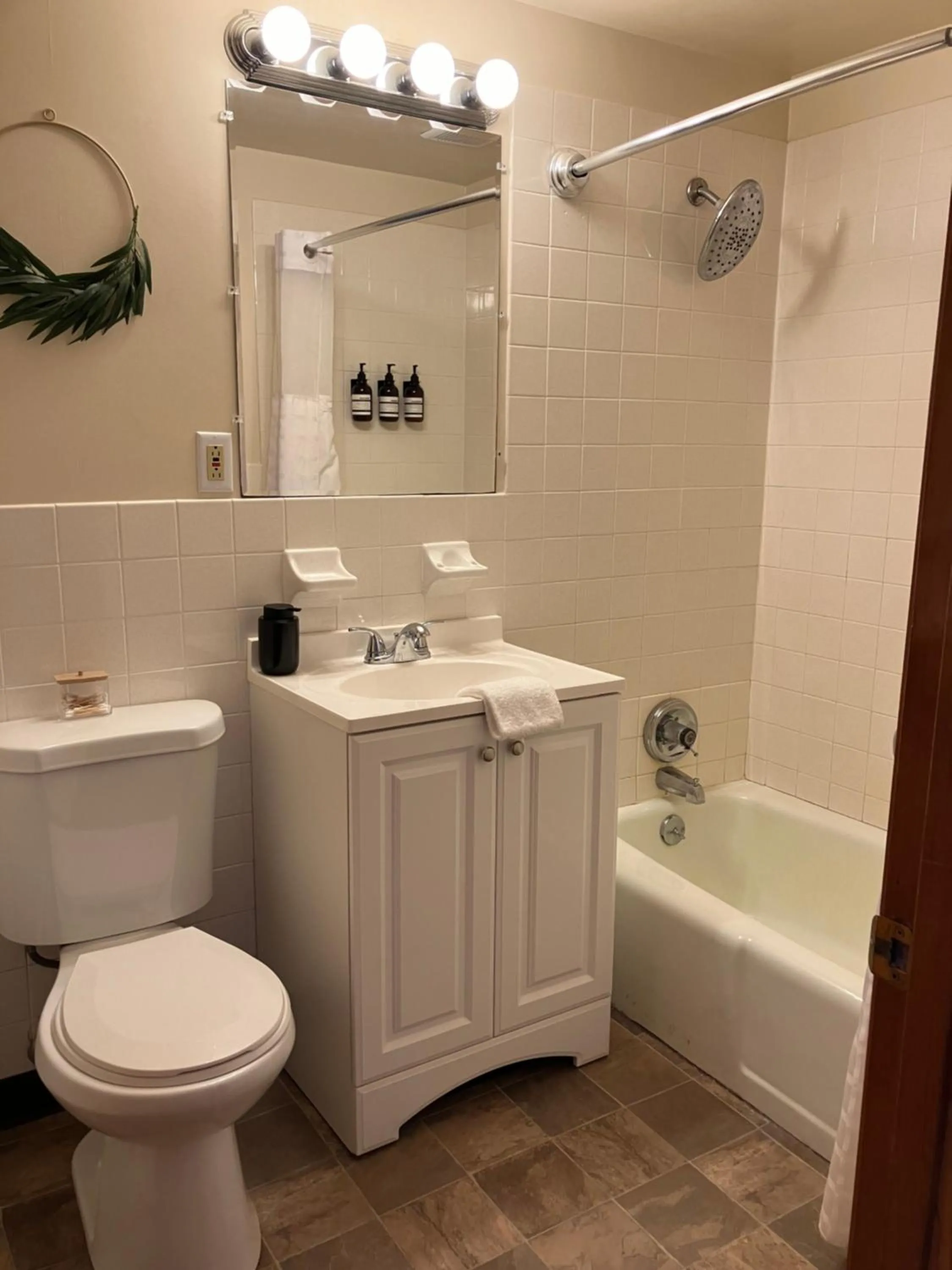 Shower in Berkshire Valley Inn