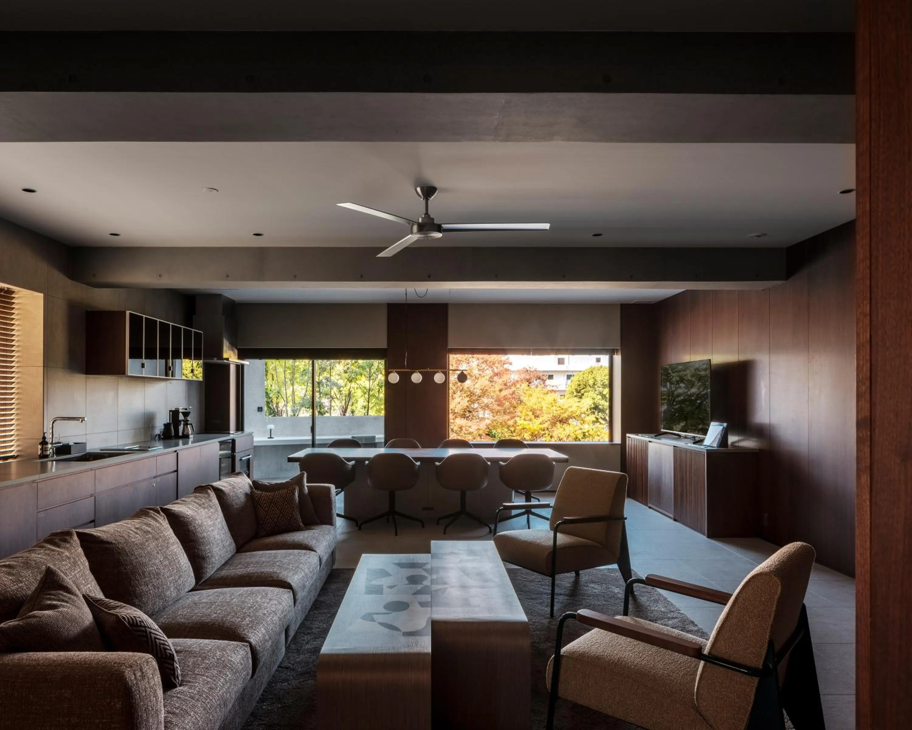 Living room in NOT A HOTEL FUKUOKA