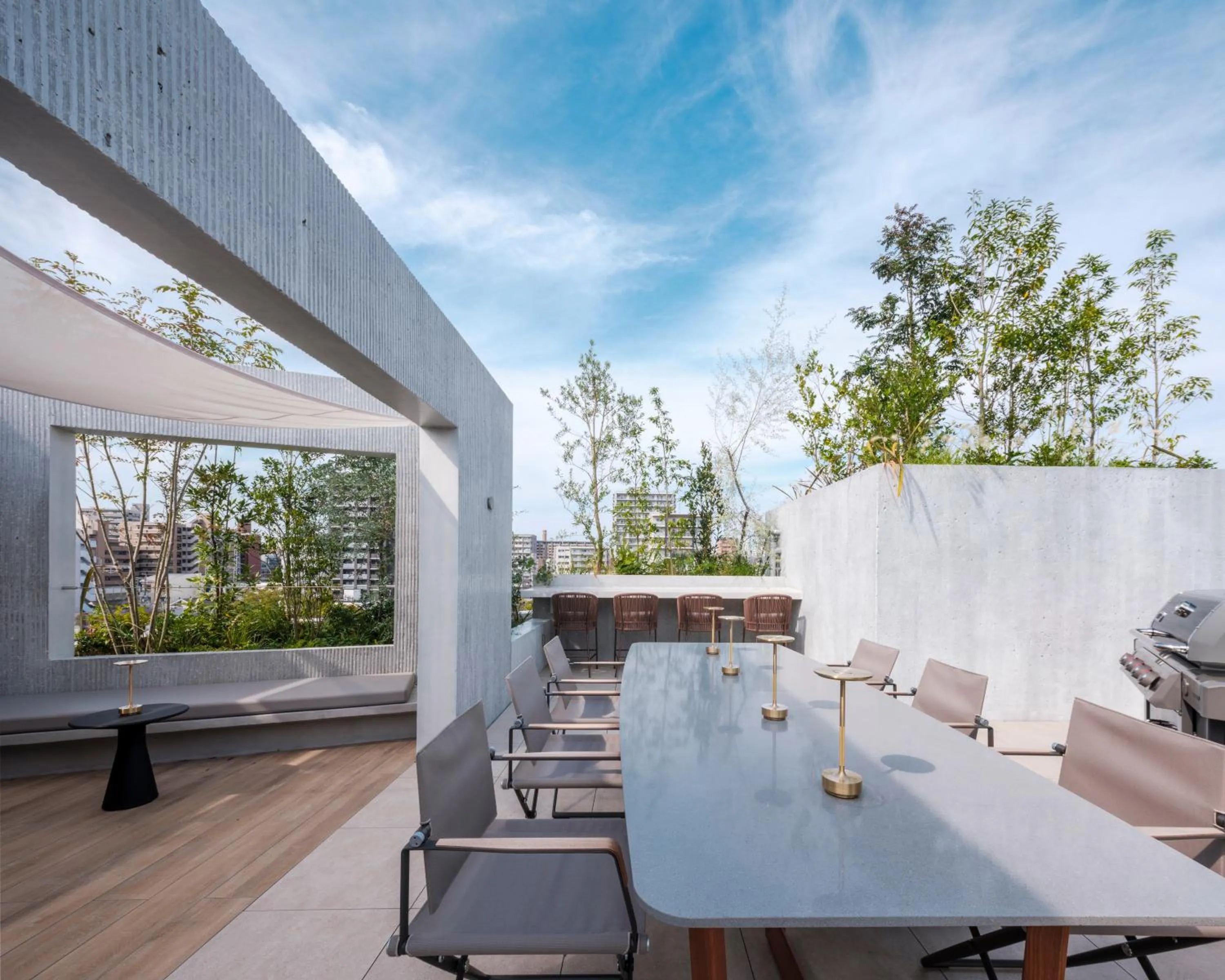 Balcony/Terrace in NOT A HOTEL FUKUOKA