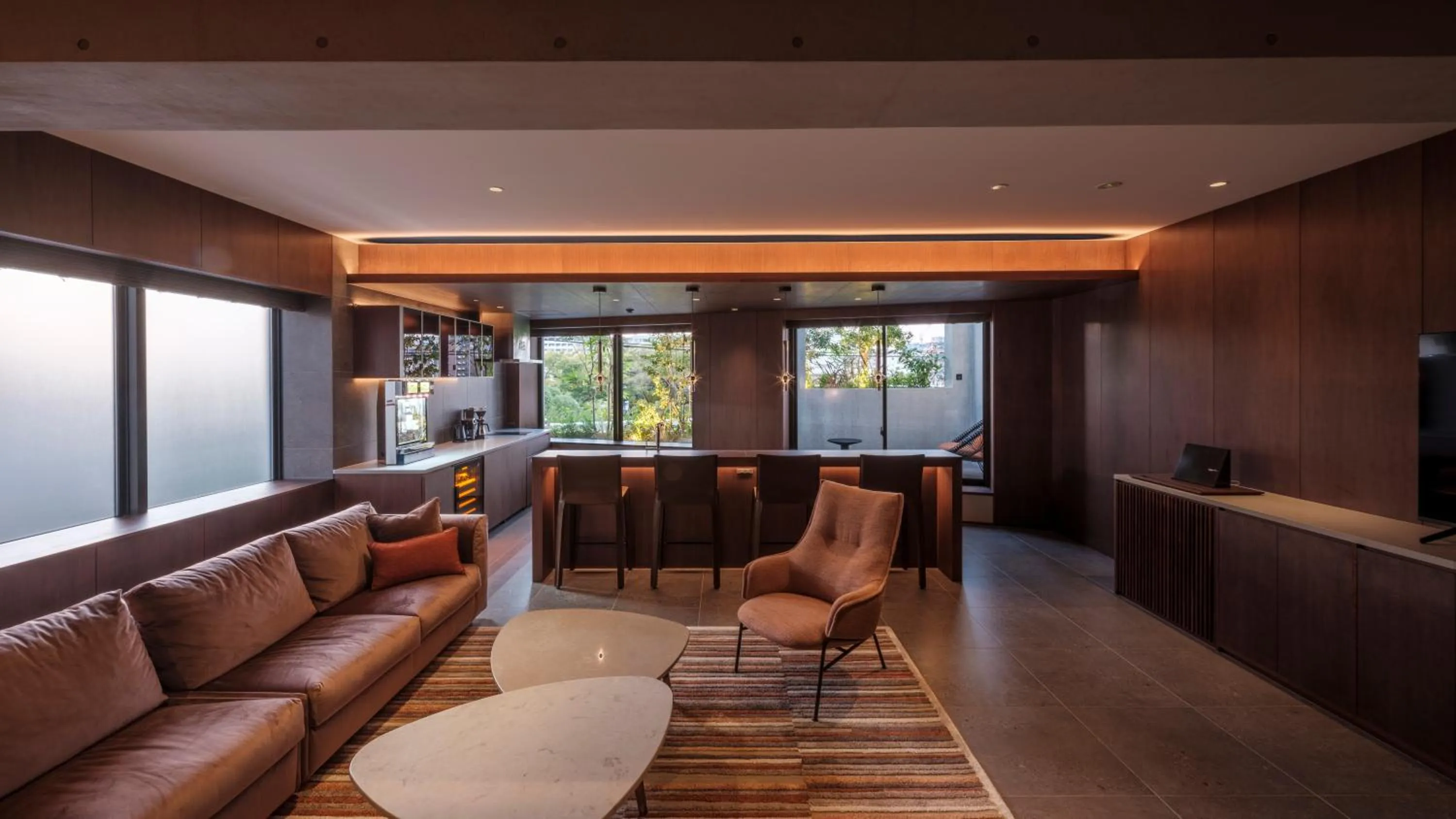 Living room in NOT A HOTEL FUKUOKA