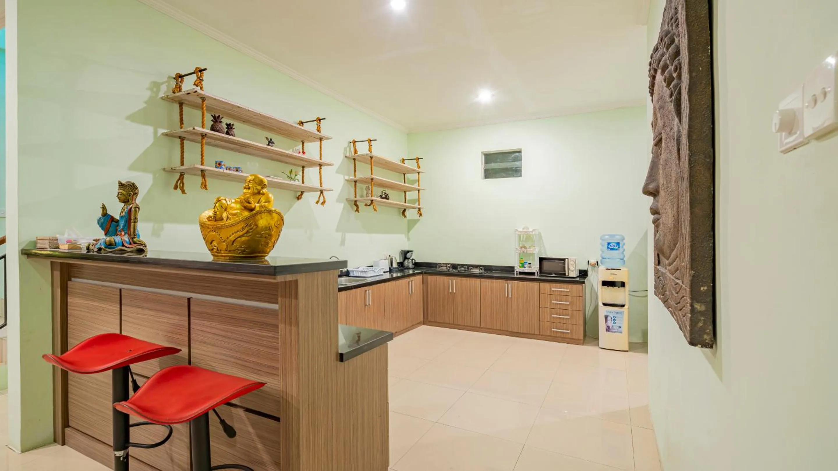 Kitchen or kitchenette in Villa Harmony - Seminyak