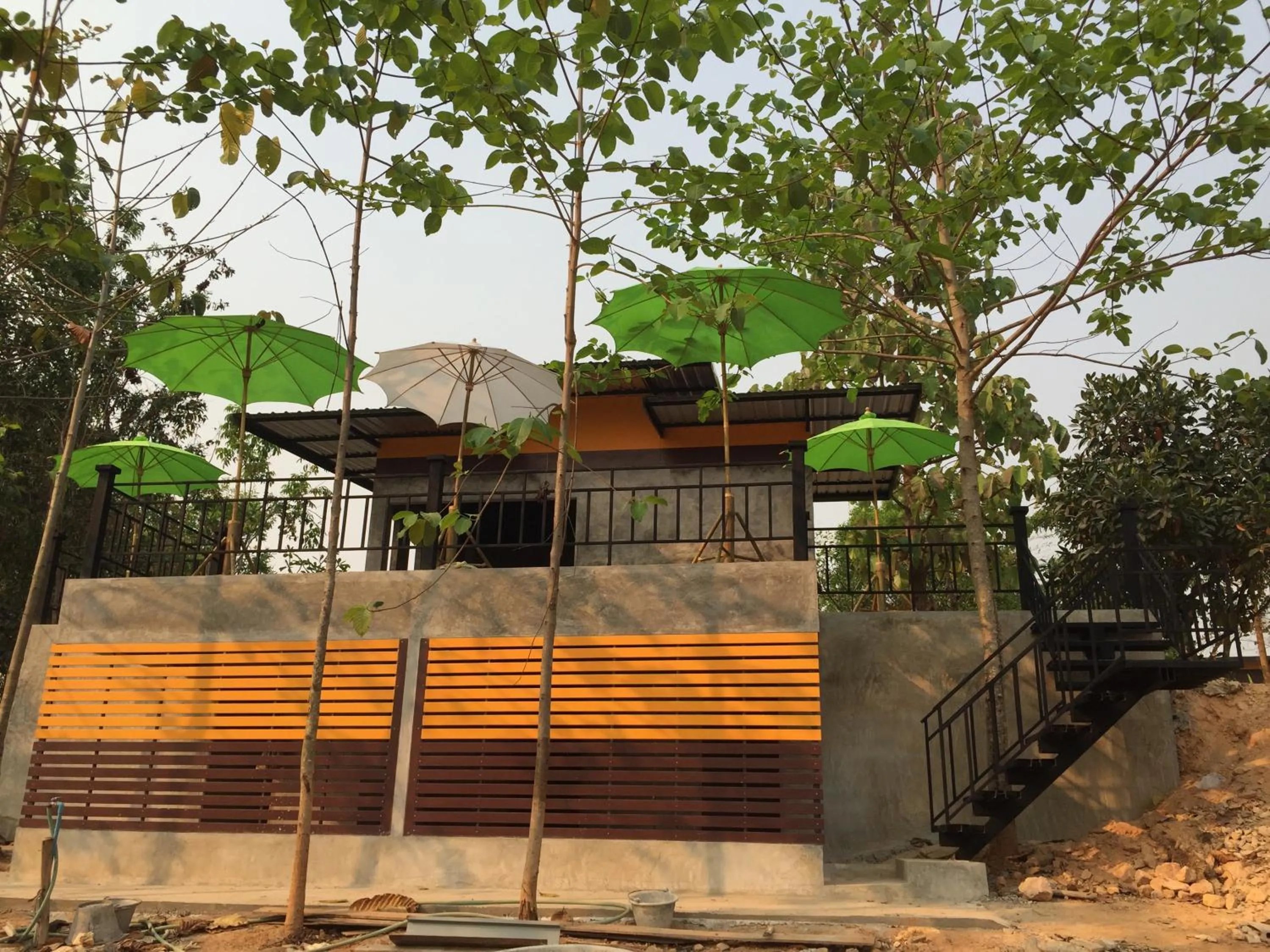 Property building in Baan Rai Phufah Resort Chiangrai