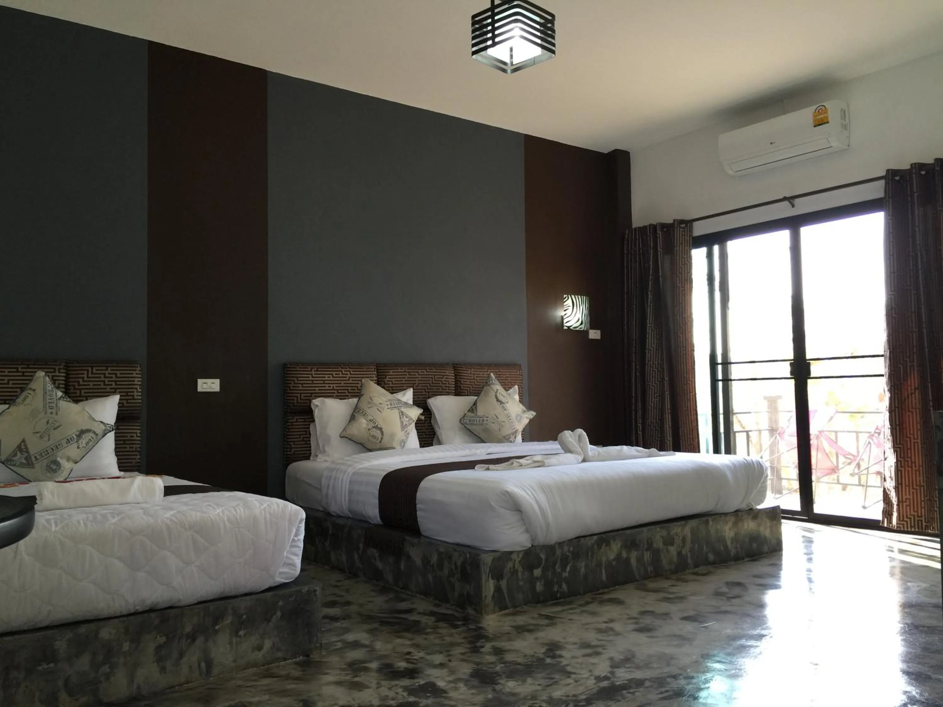 Property building, Bed in Baan Rai Phufah Resort Chiangrai