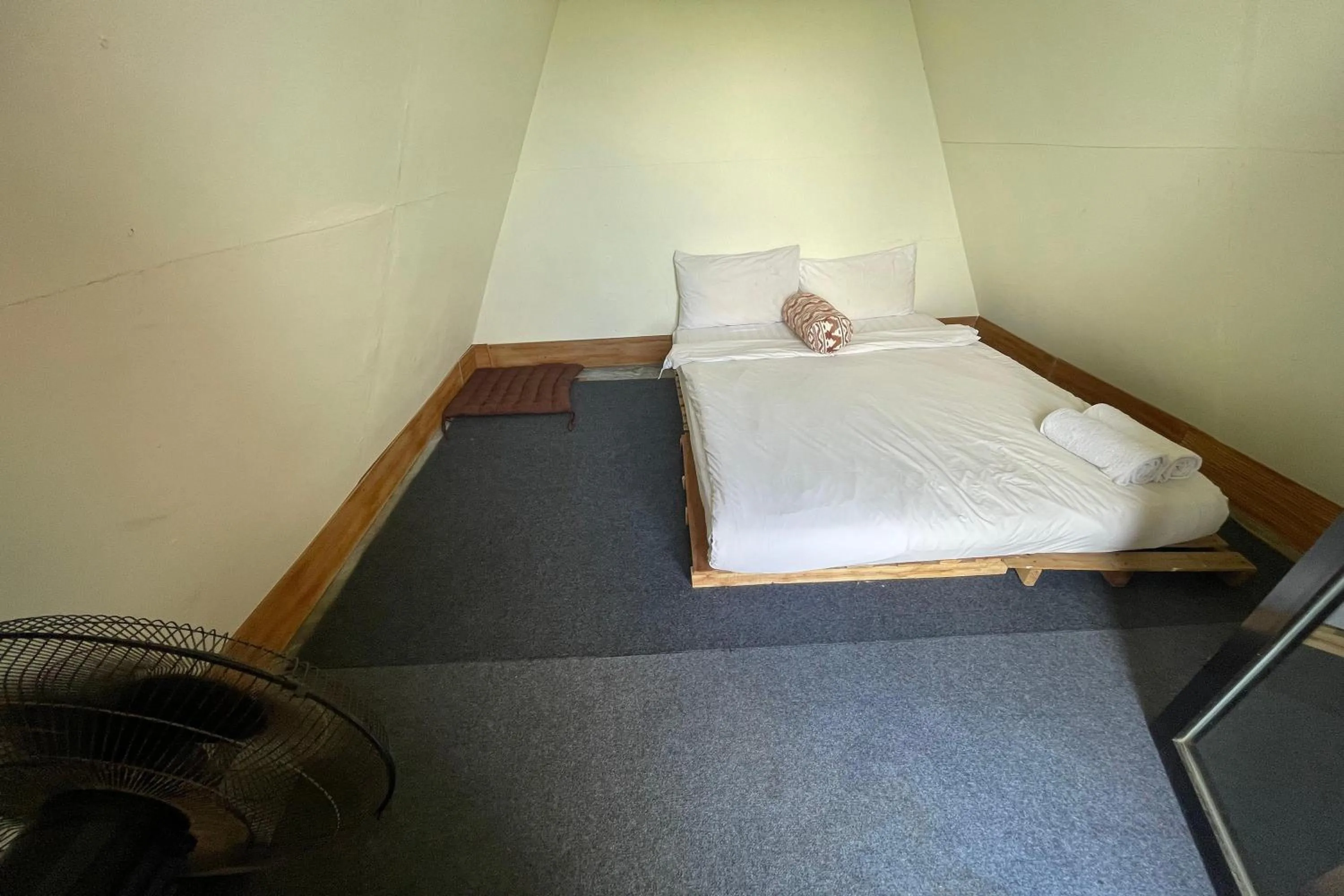 Bed in Double U Camp and Villa