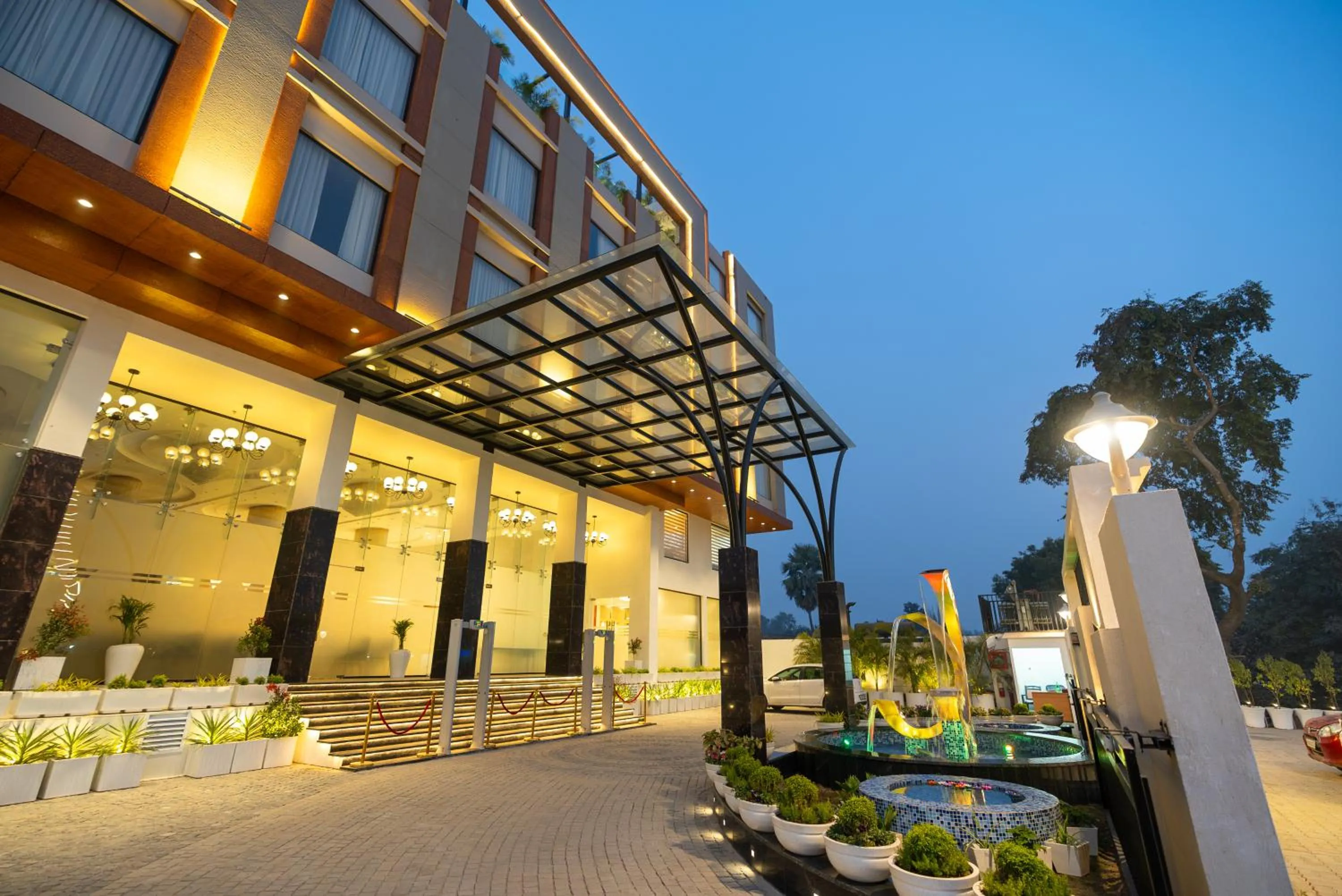 Property building in Clarks inn Express Ayodhya