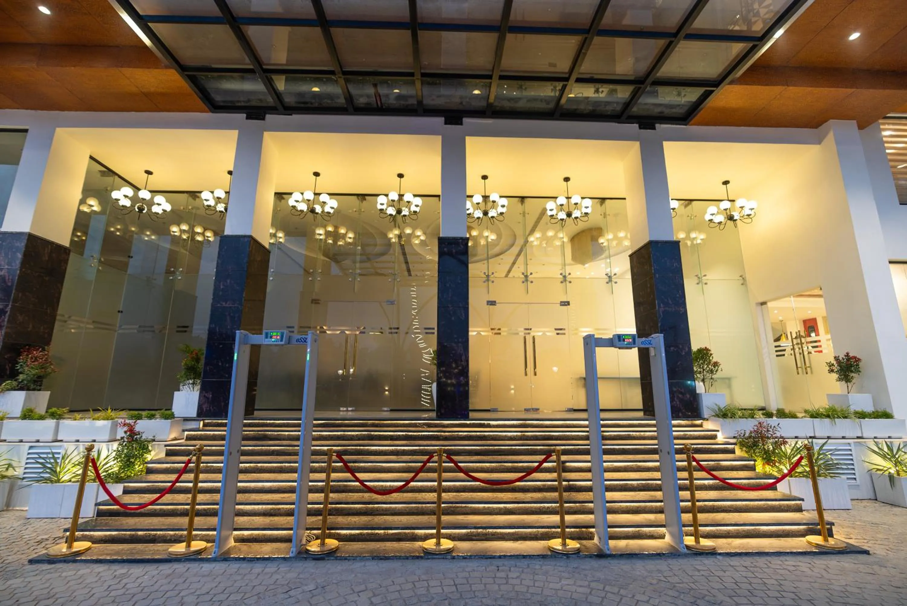 Facade/entrance in Clarks inn Express Ayodhya