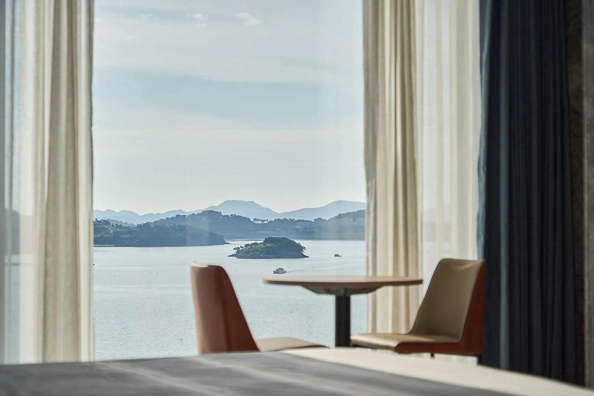 Sea view in Yeosu Calacatta Hotel & Resort