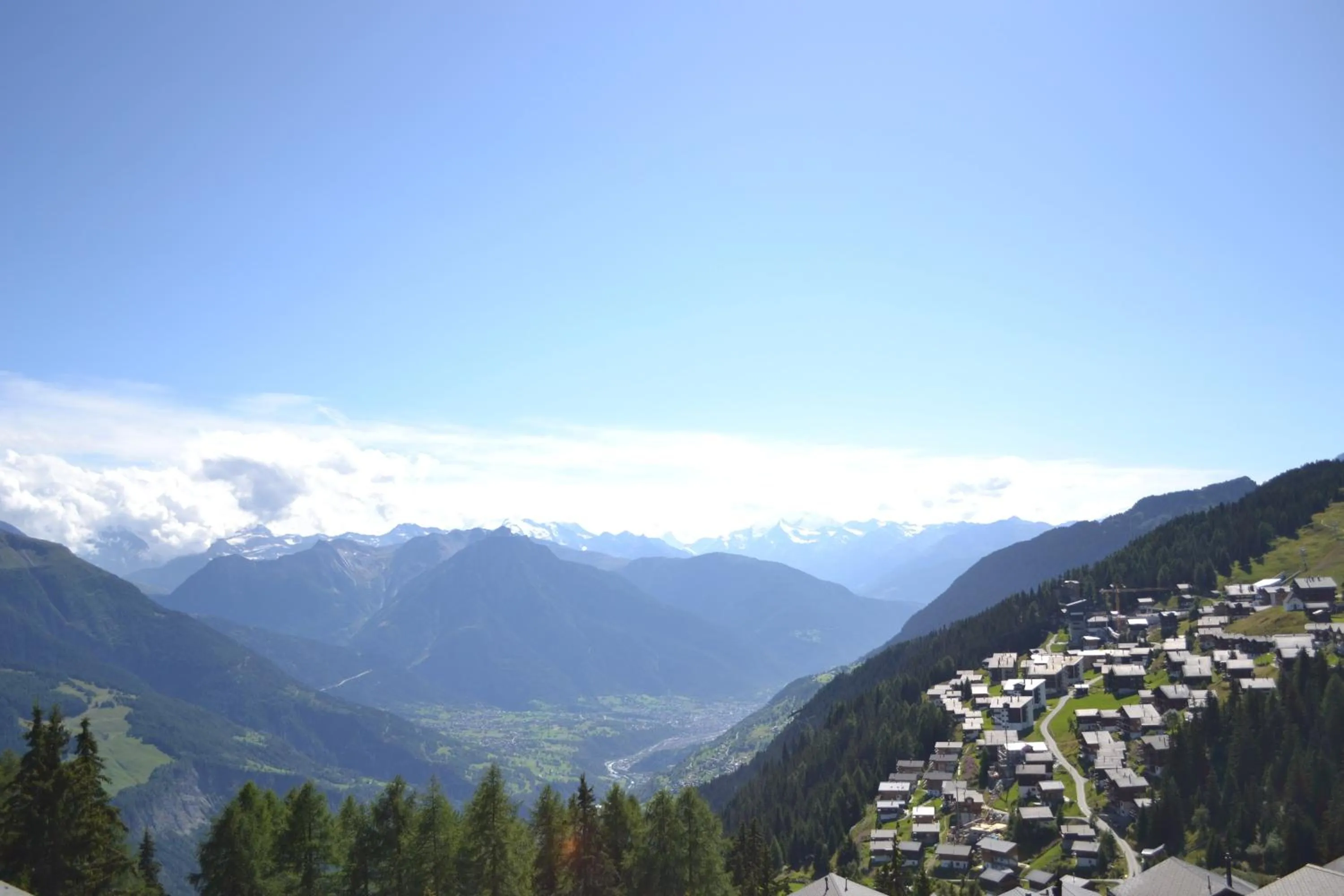View (from property/room) in Hotel Aletsch