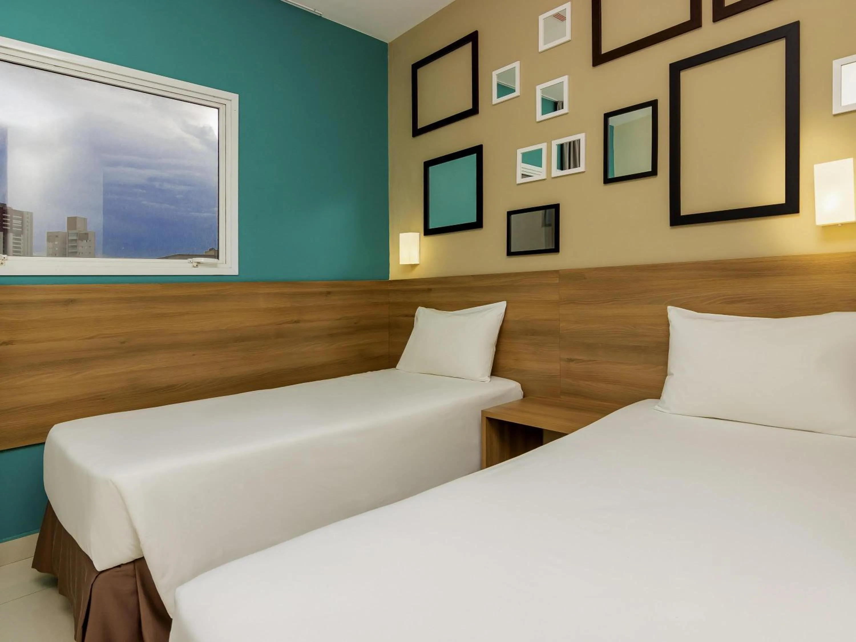 Bedroom in ibis Styles Ribeirao Preto Braz Olaia