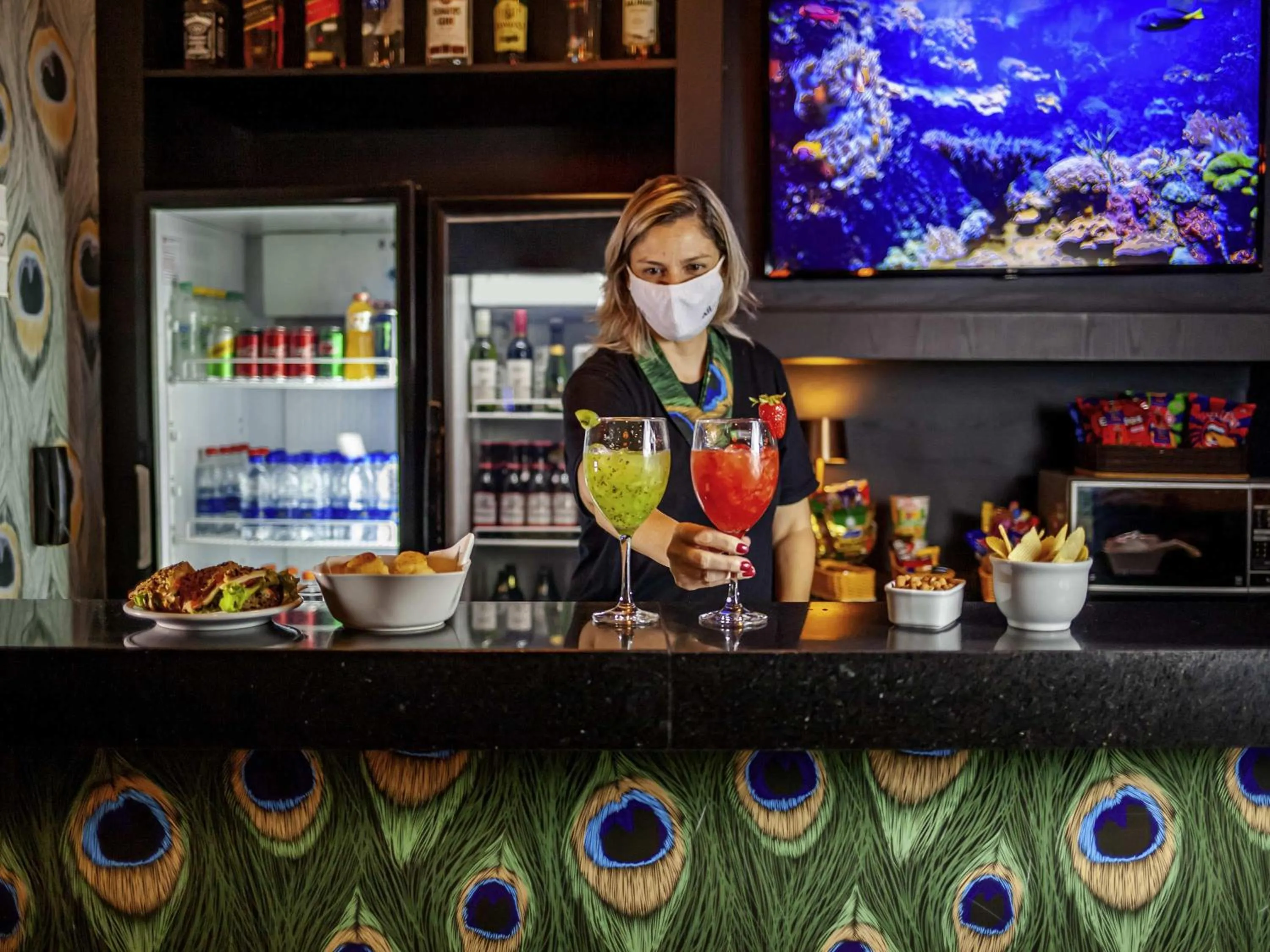 Lounge or bar in ibis Styles Ribeirao Preto Braz Olaia