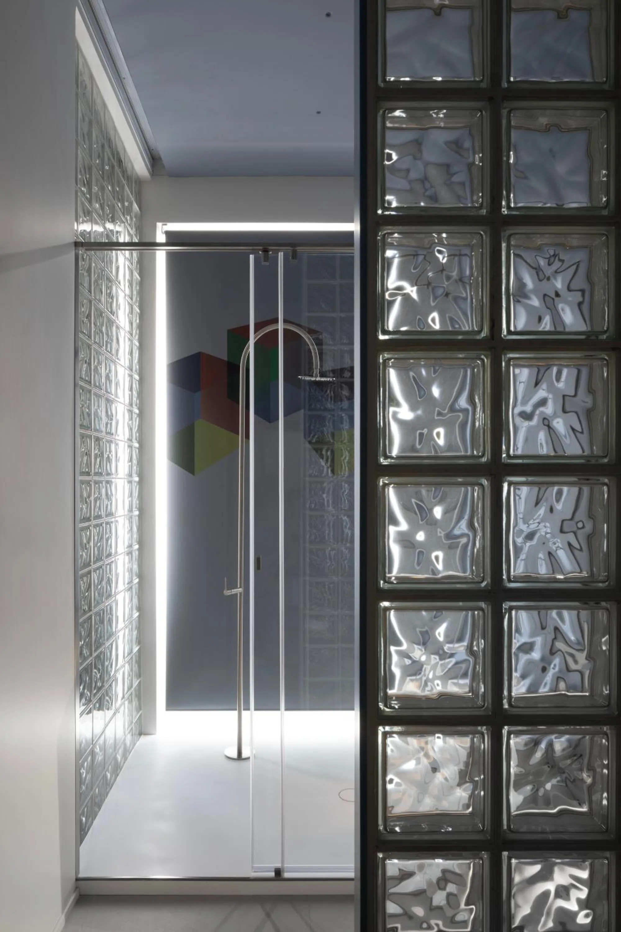 Shower in Interno Marche Design Experience Hotel