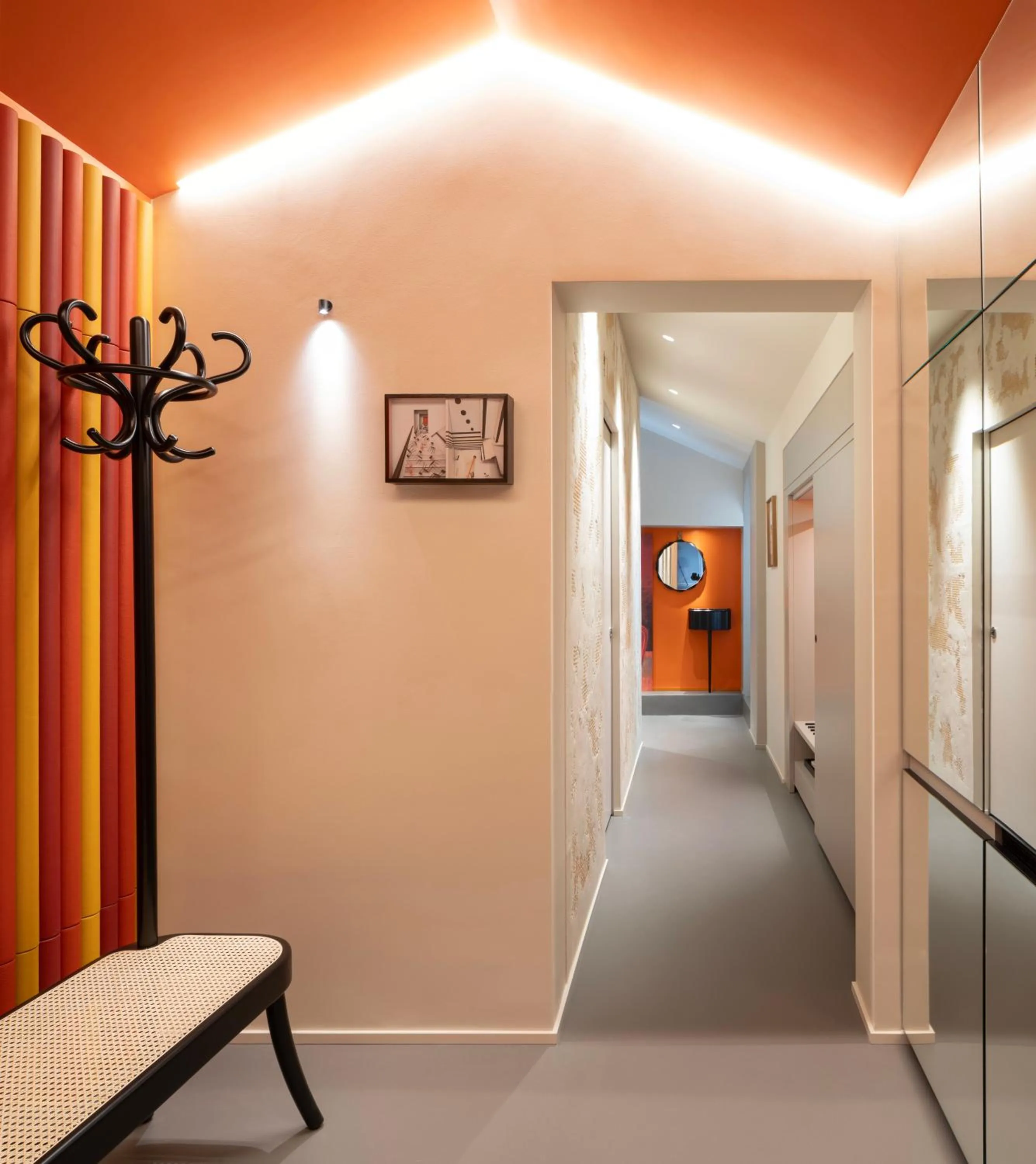 Decorative detail in Interno Marche Design Experience Hotel