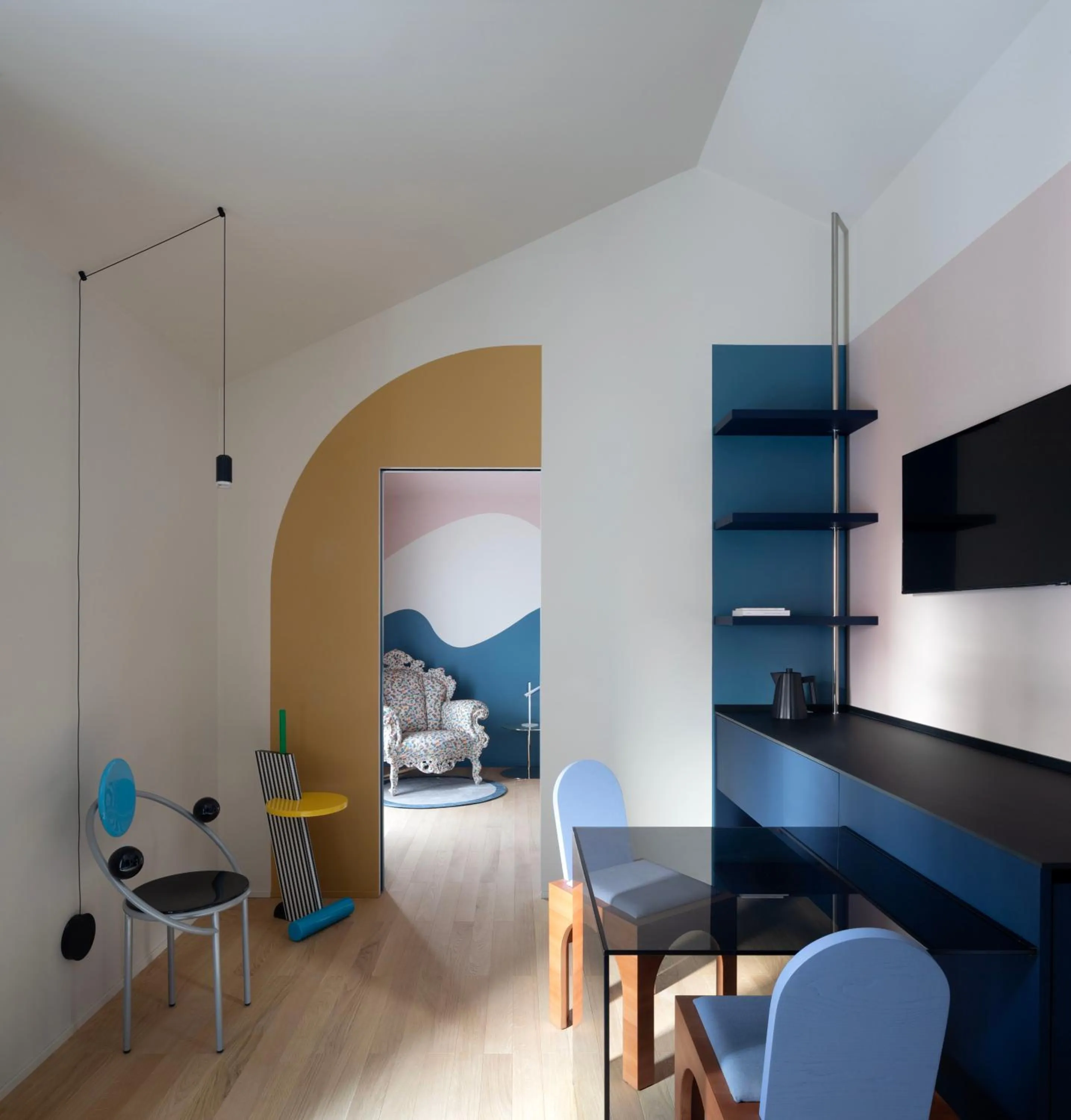 Living room in Interno Marche Design Experience Hotel