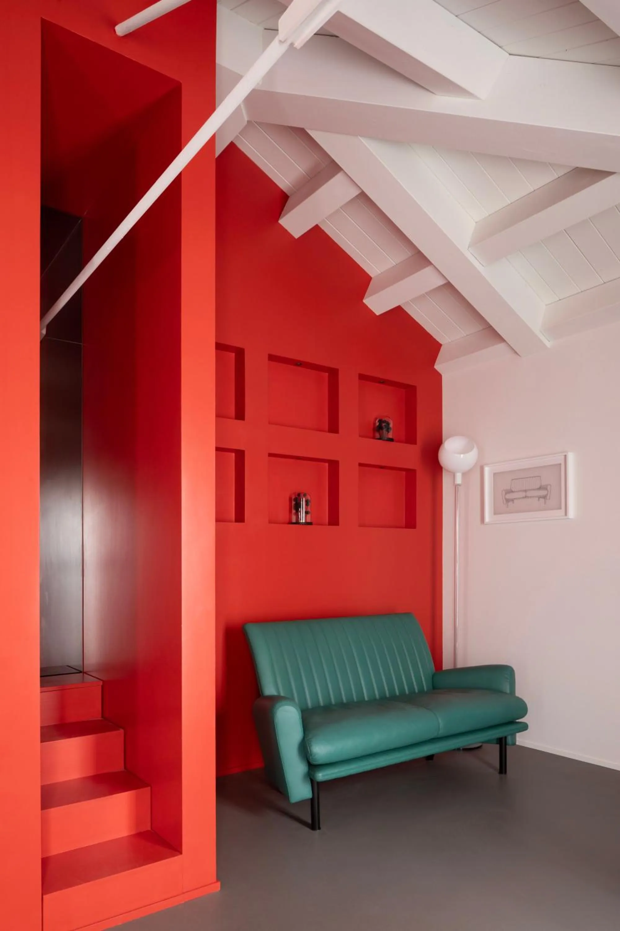 Living room in Interno Marche Design Experience Hotel