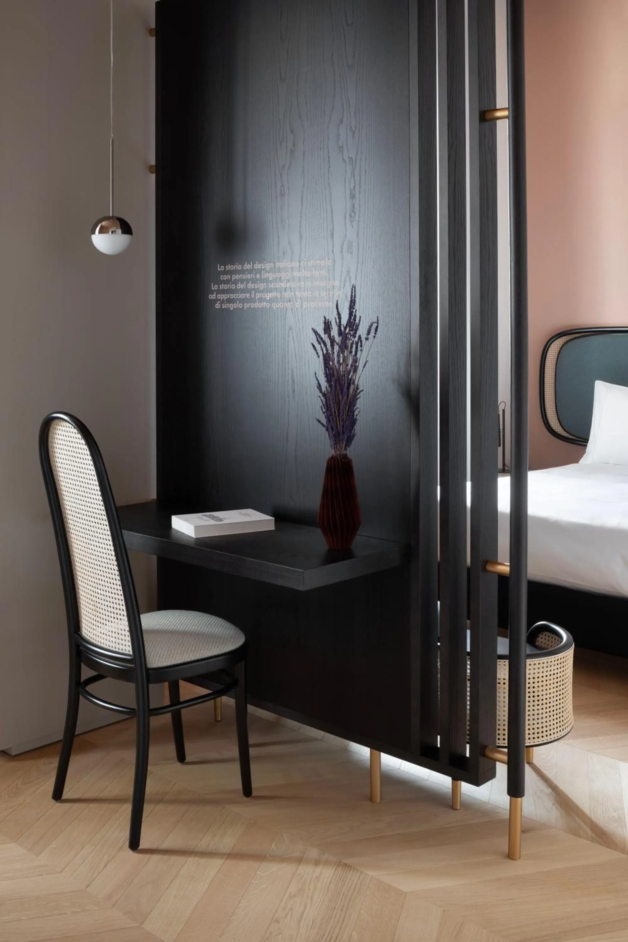 Living room, Bed in Interno Marche Design Experience Hotel