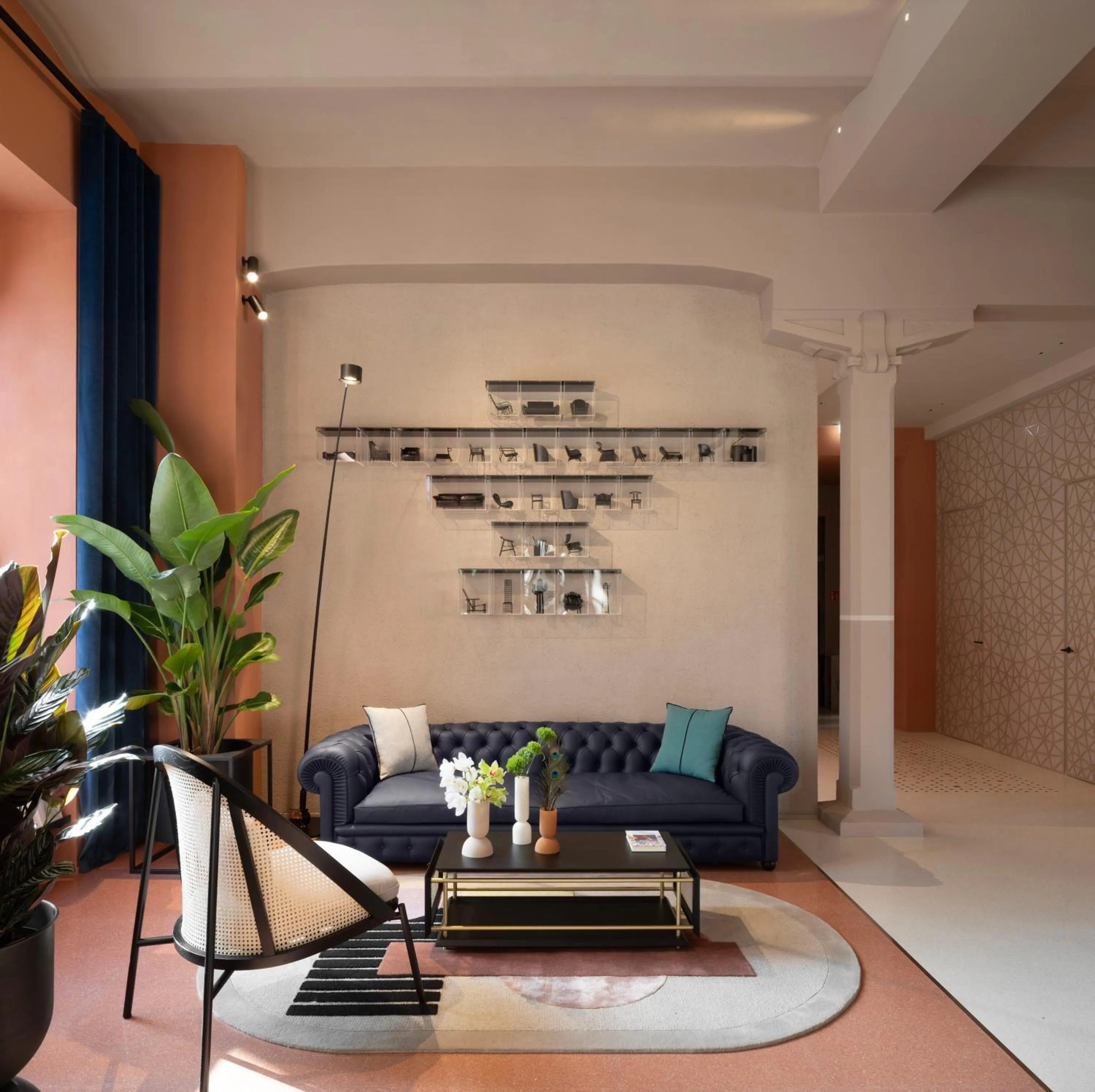 Lobby or reception in Interno Marche Design Experience Hotel