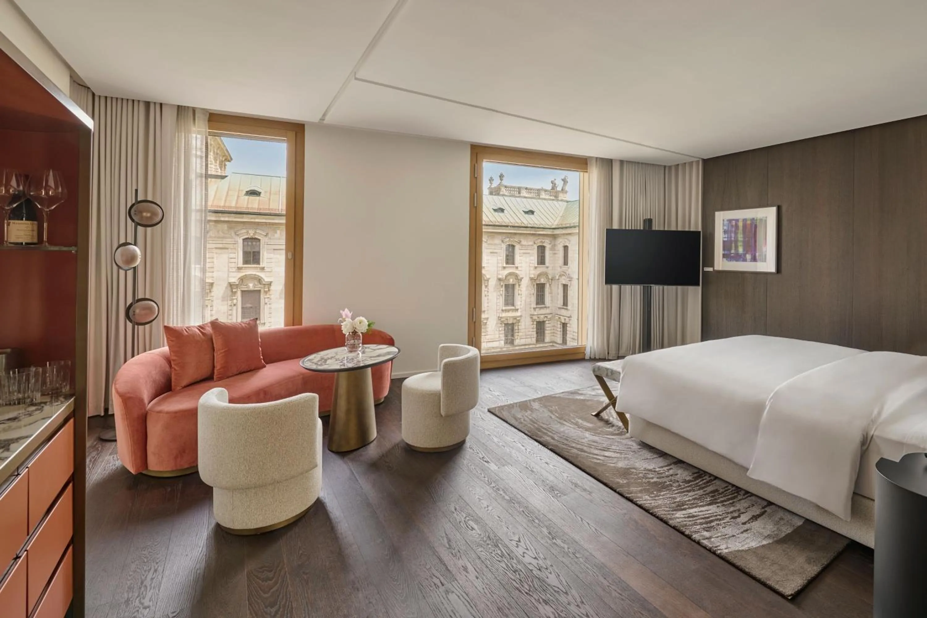 Bedroom, Bed in Koenigshof, a Luxury Collection Hotel, Munich