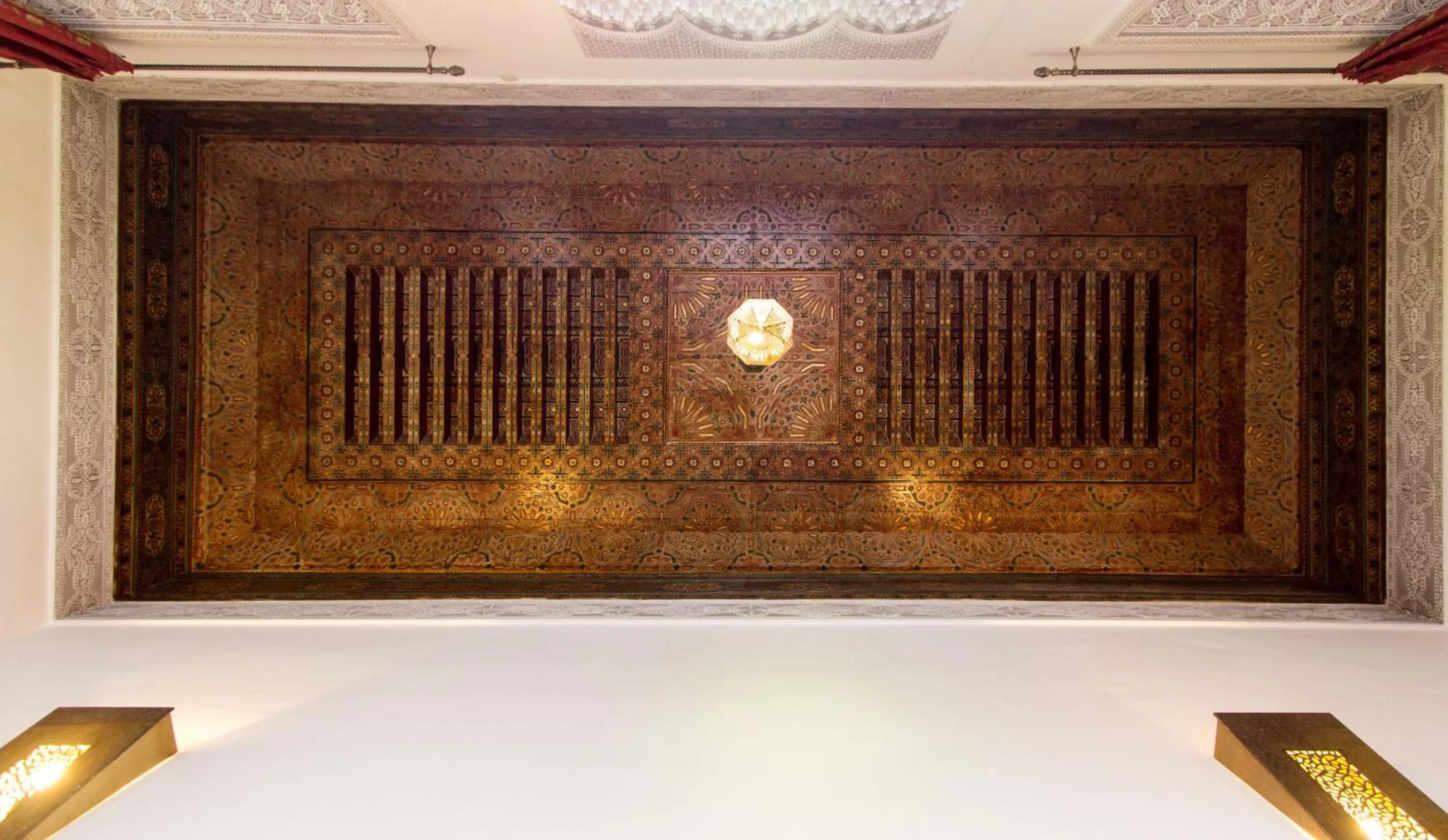 Decorative detail in Riad Al Makan Fes & Spa