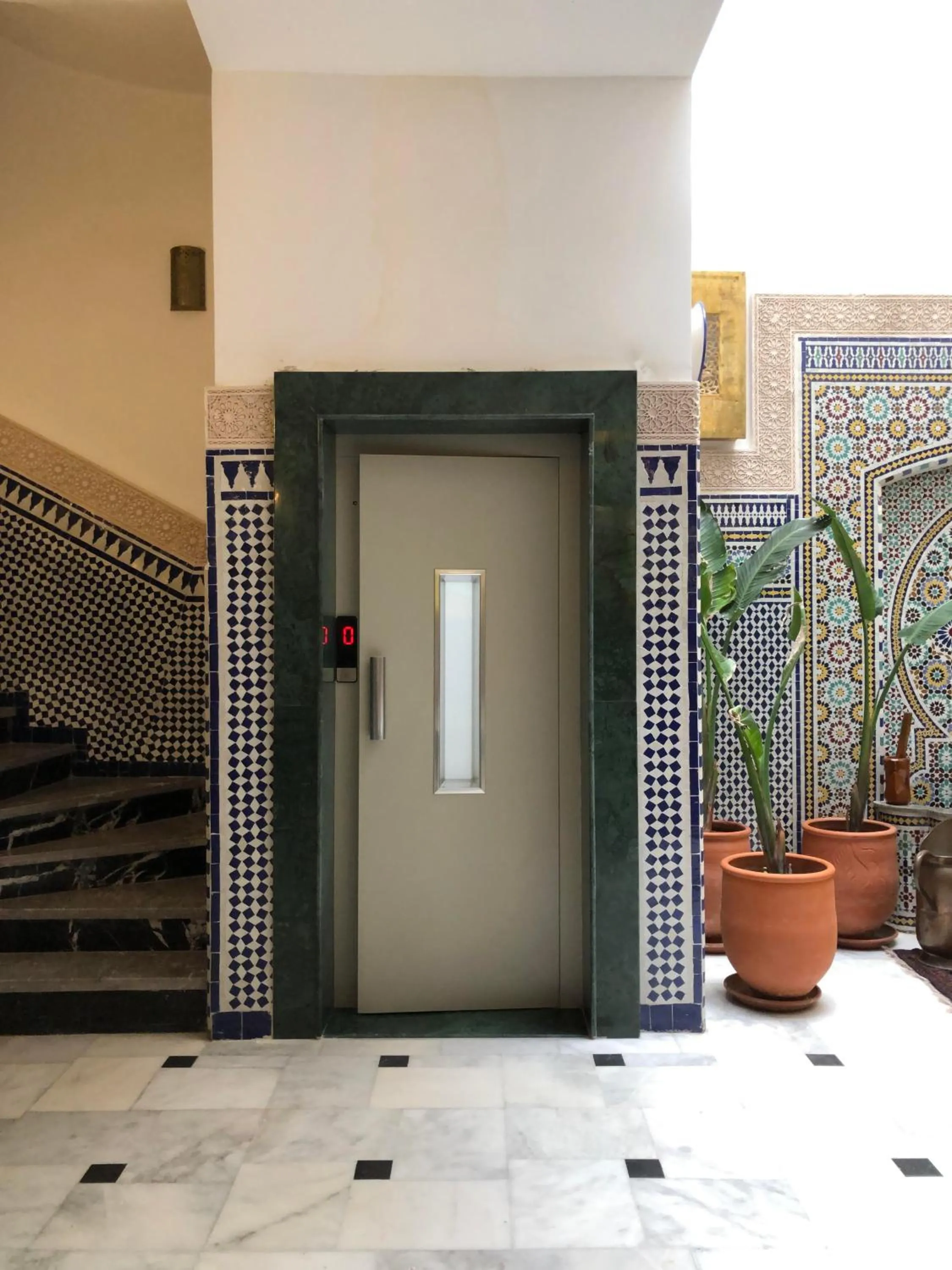 elevator in Riad Al Makan Fes & Spa