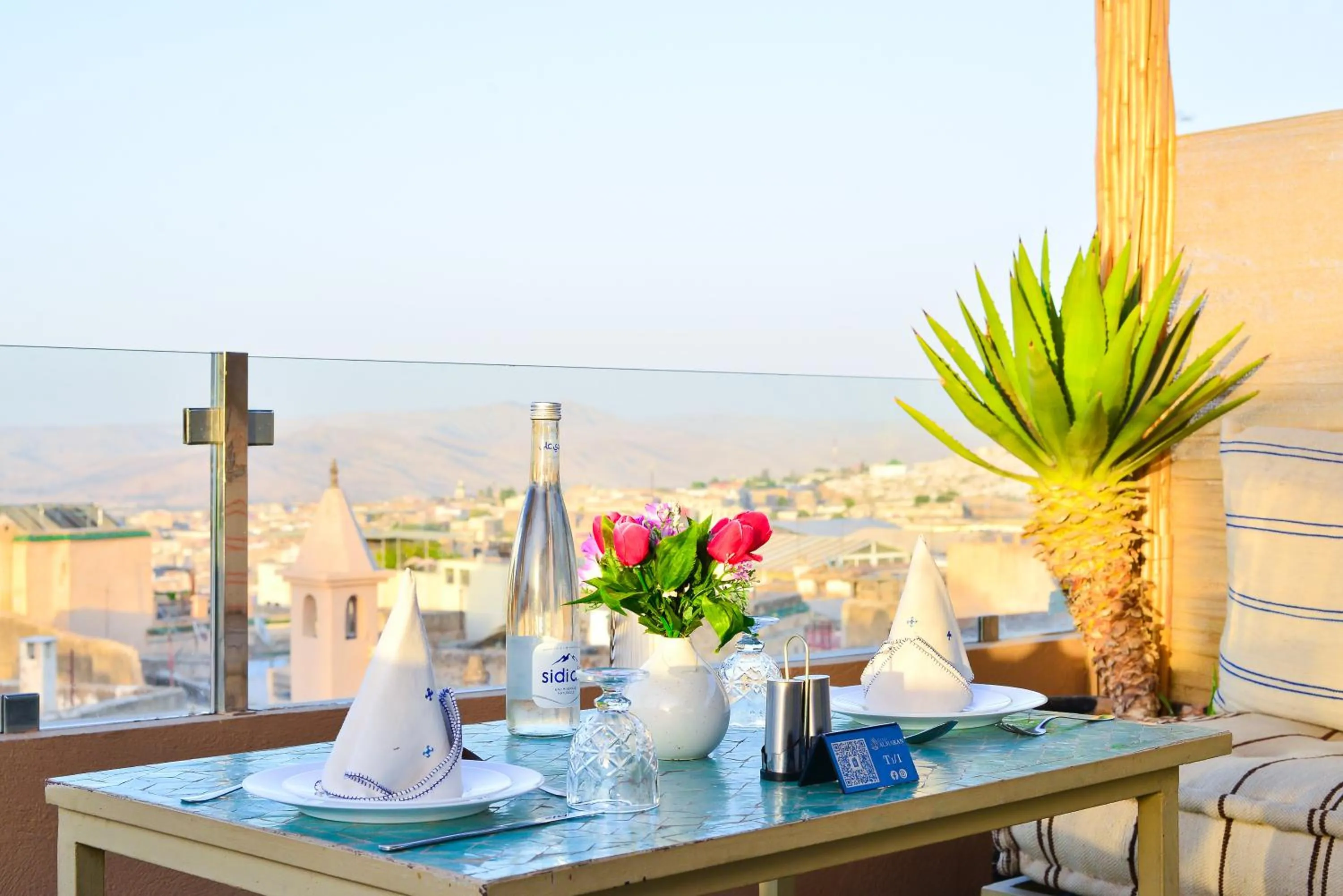 Patio in Riad Al Makan Fes & Spa