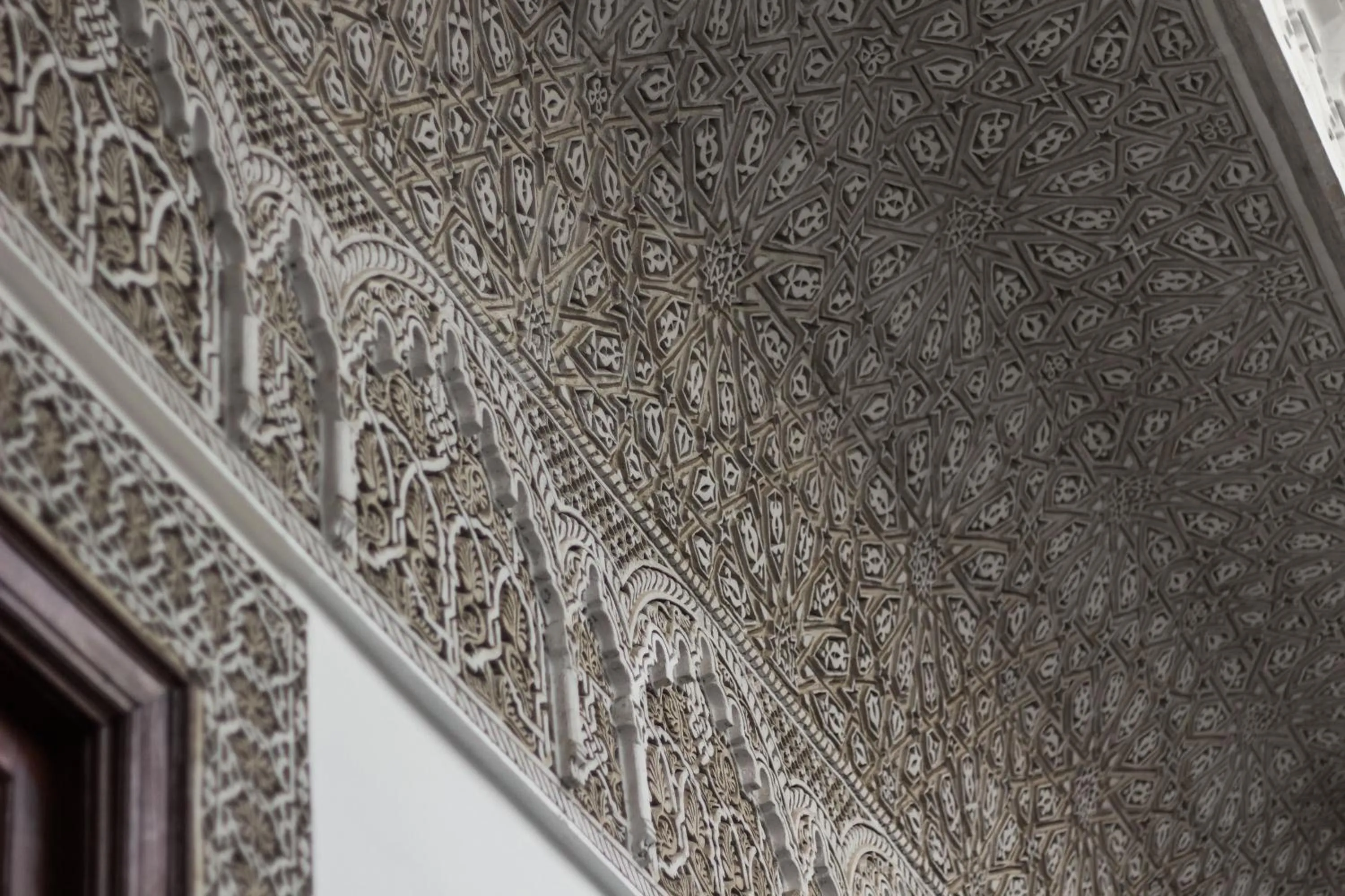 Decorative detail in Riad Al Makan Fes & Spa