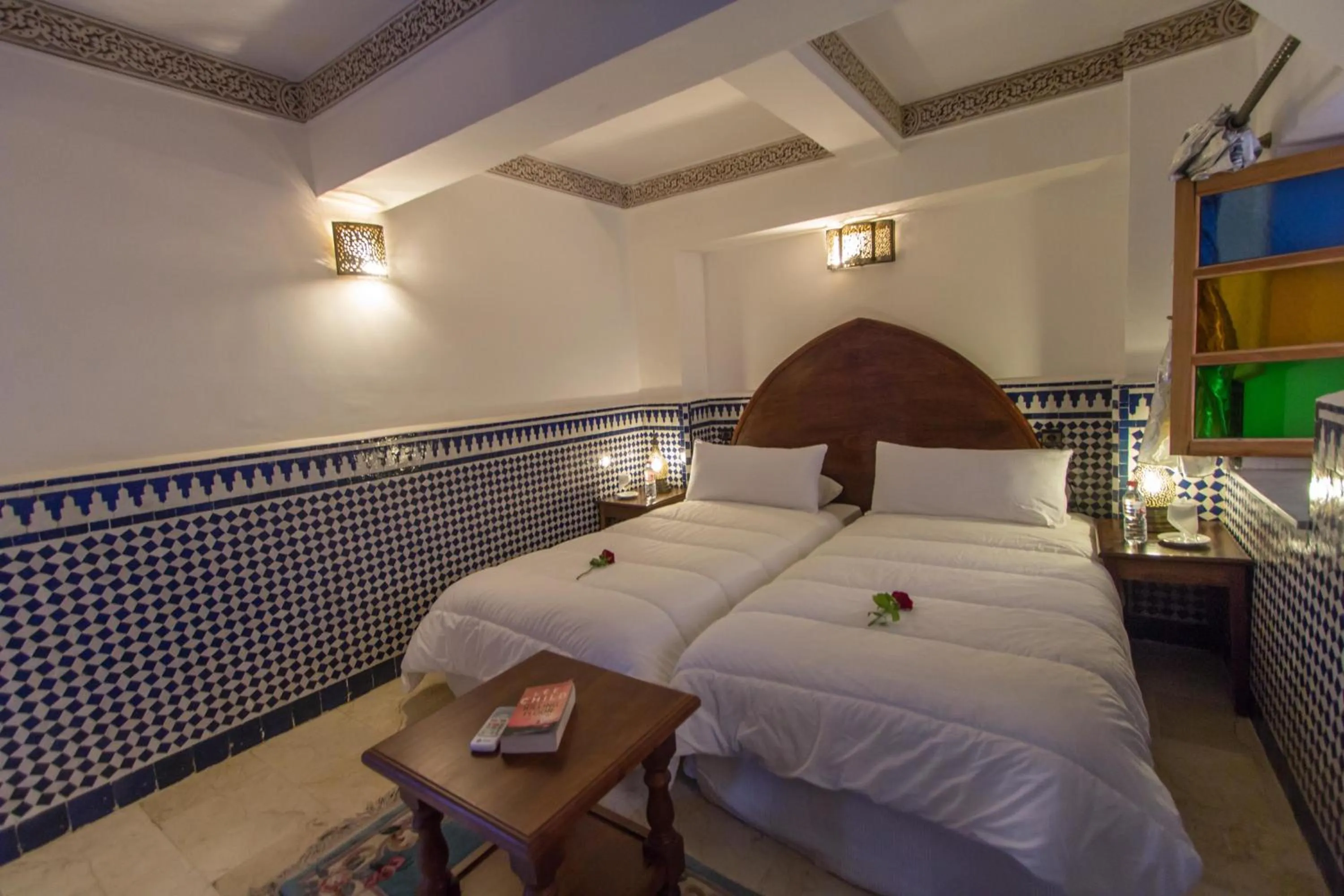 View (from property/room), Bed in Riad Al Makan Fes & Spa