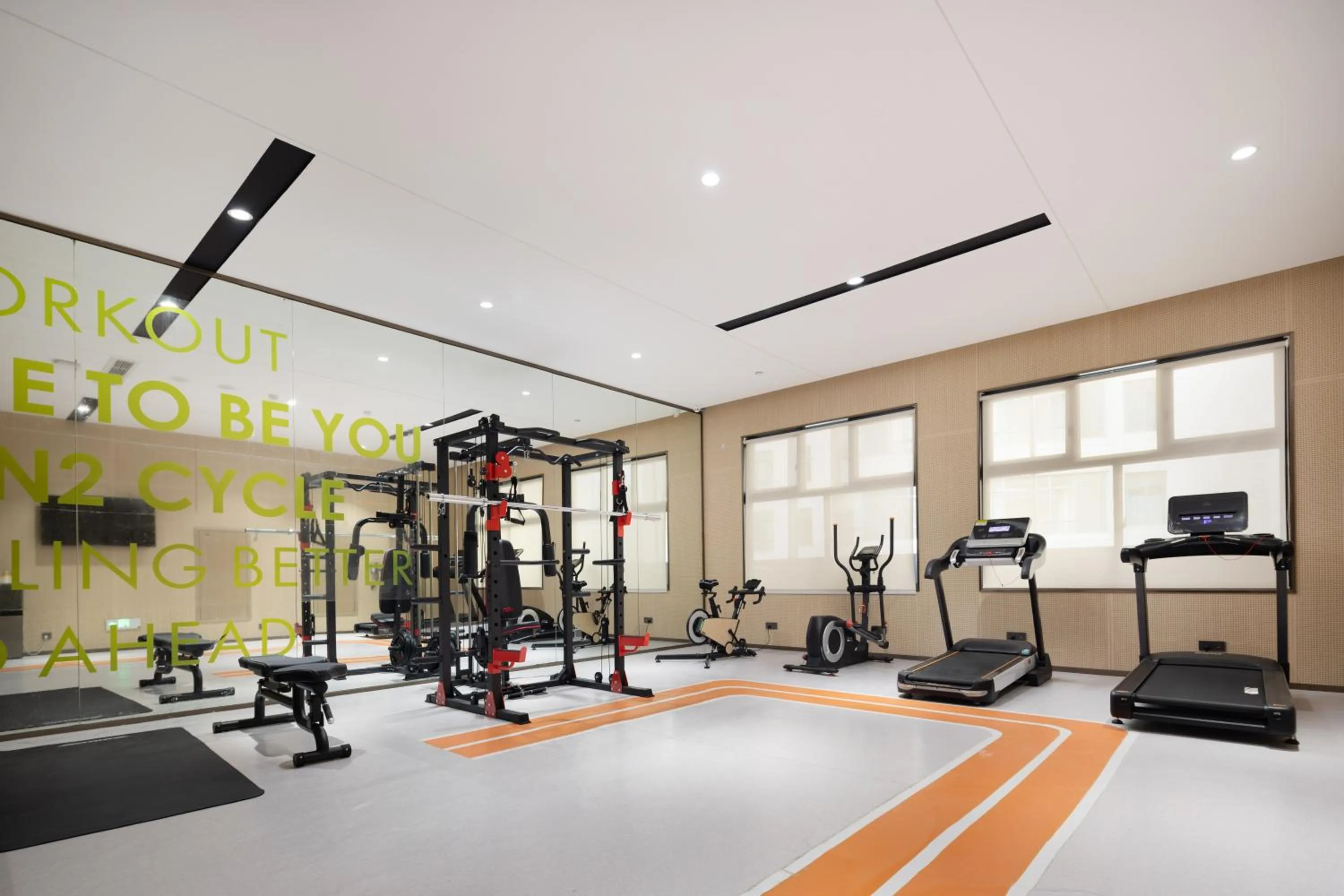 Fitness centre/facilities in Home2 Suite by Hilton Chongqing South Bank