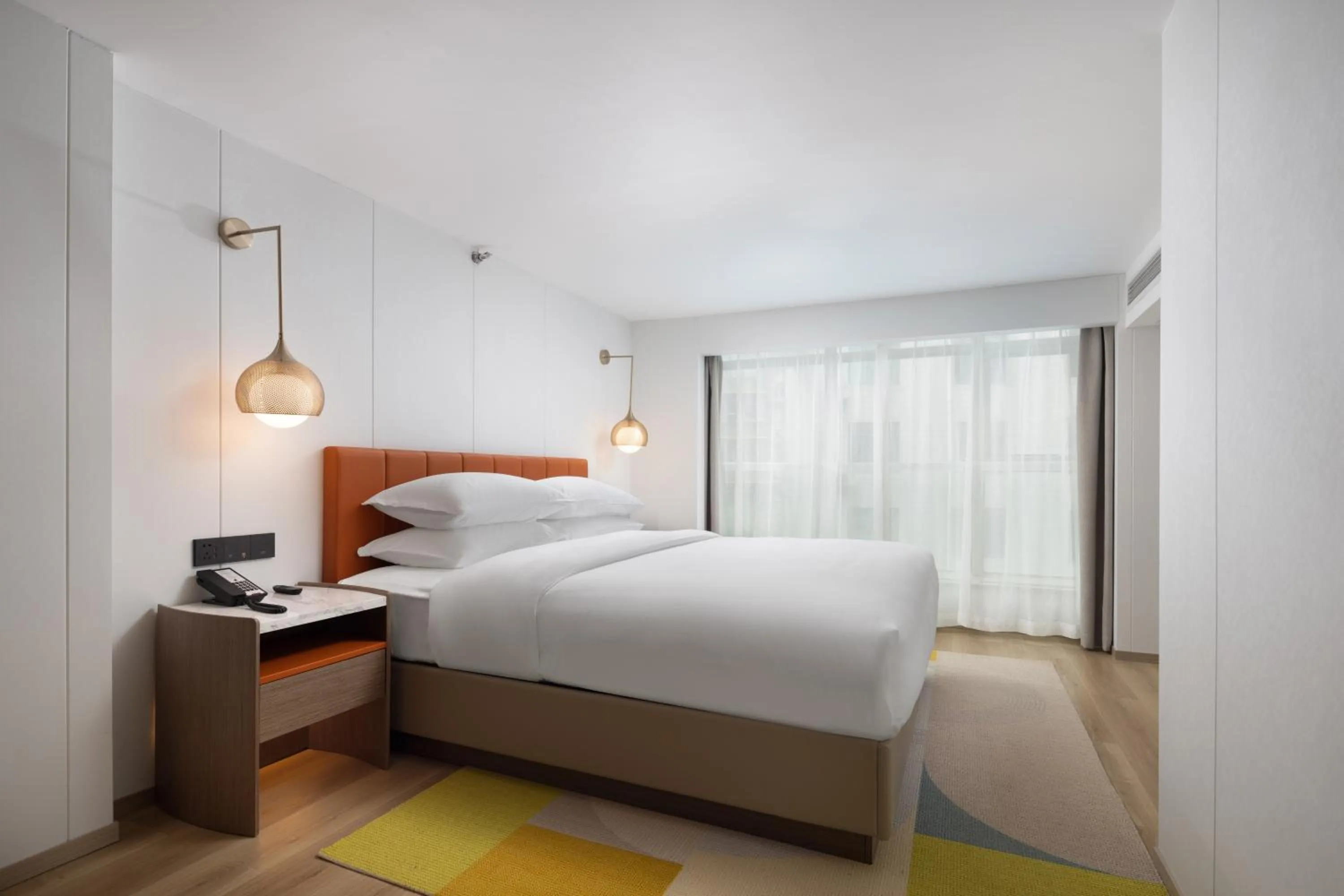 Bed in Home2 Suite by Hilton Chongqing South Bank