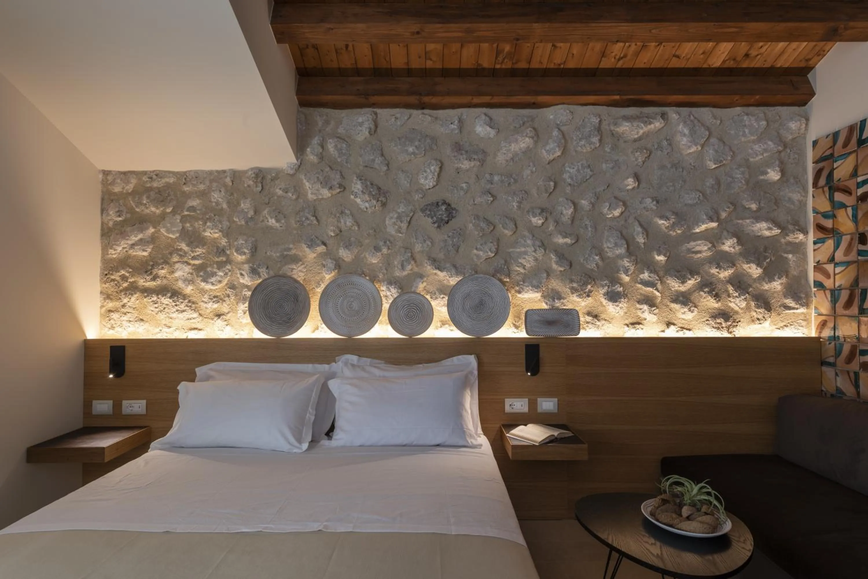 Bed in Borgo Giallonardo Wine Relais