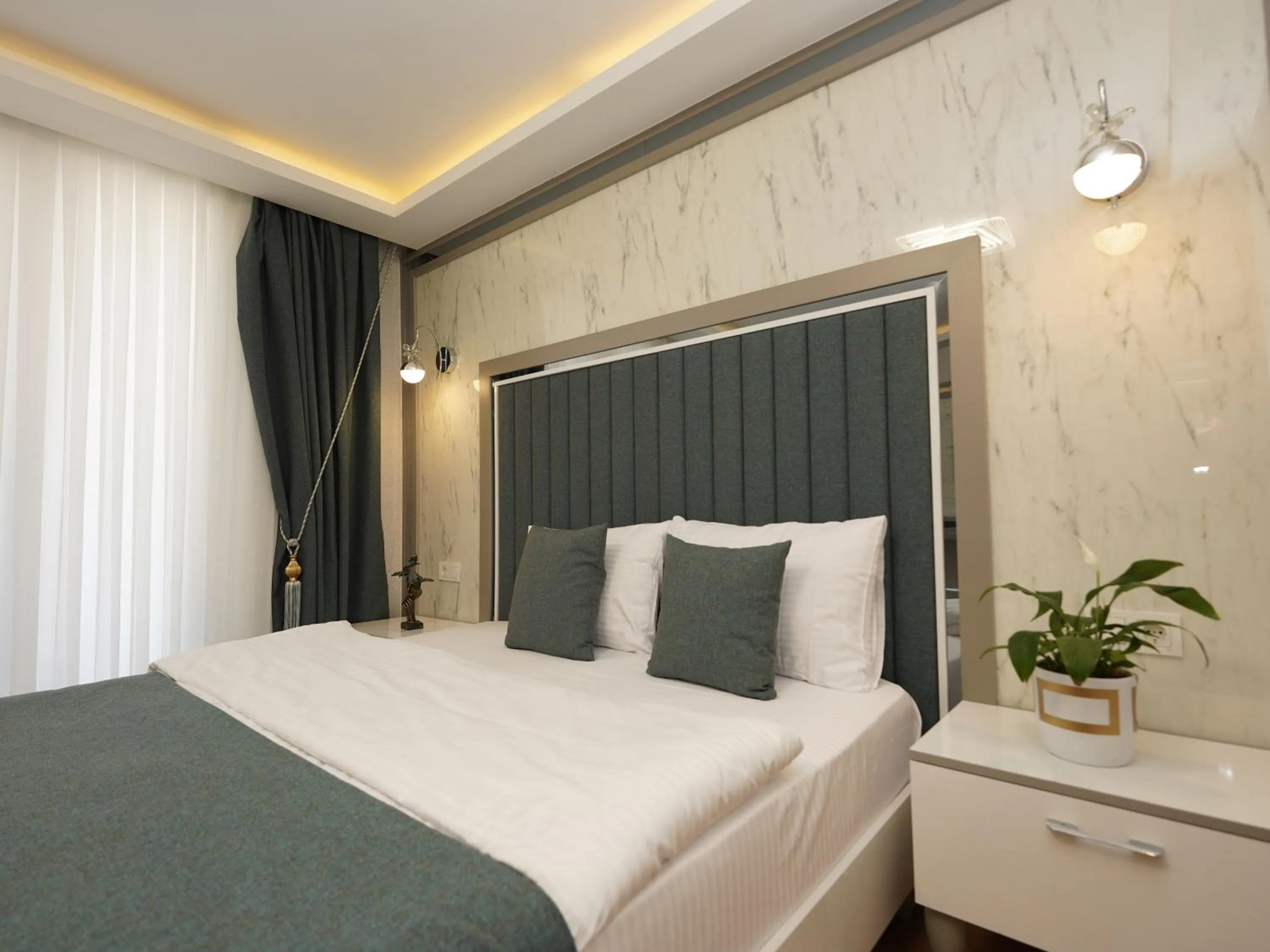 Bed in gazelle suites