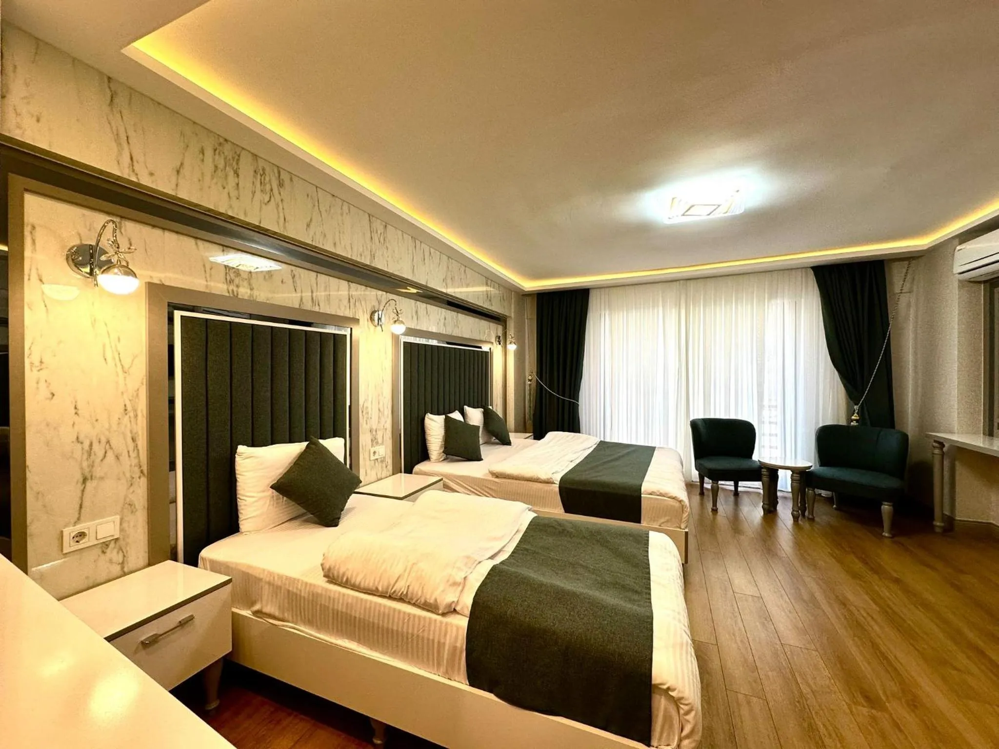 Bed in gazelle suites