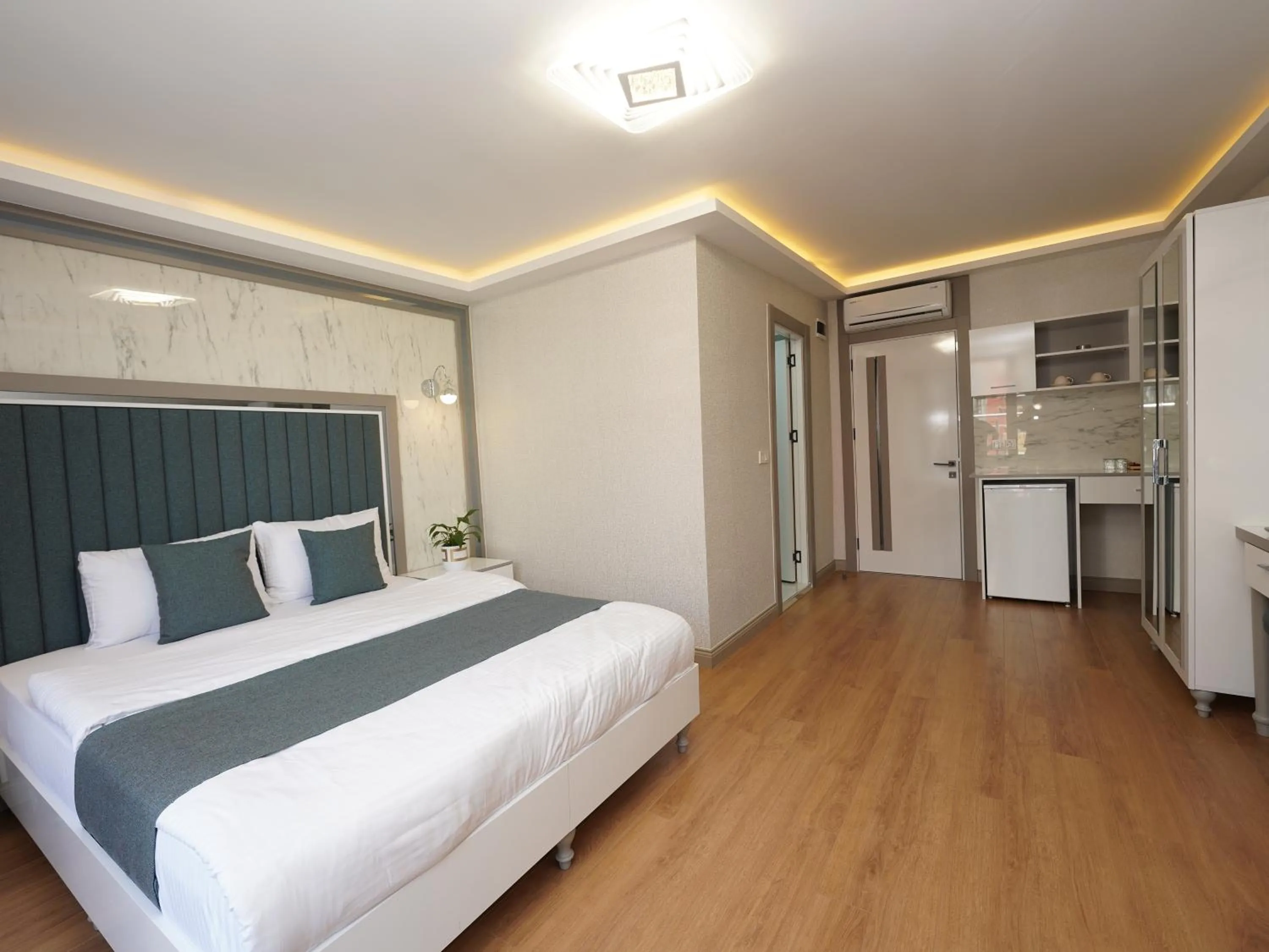 Bed in gazelle suites