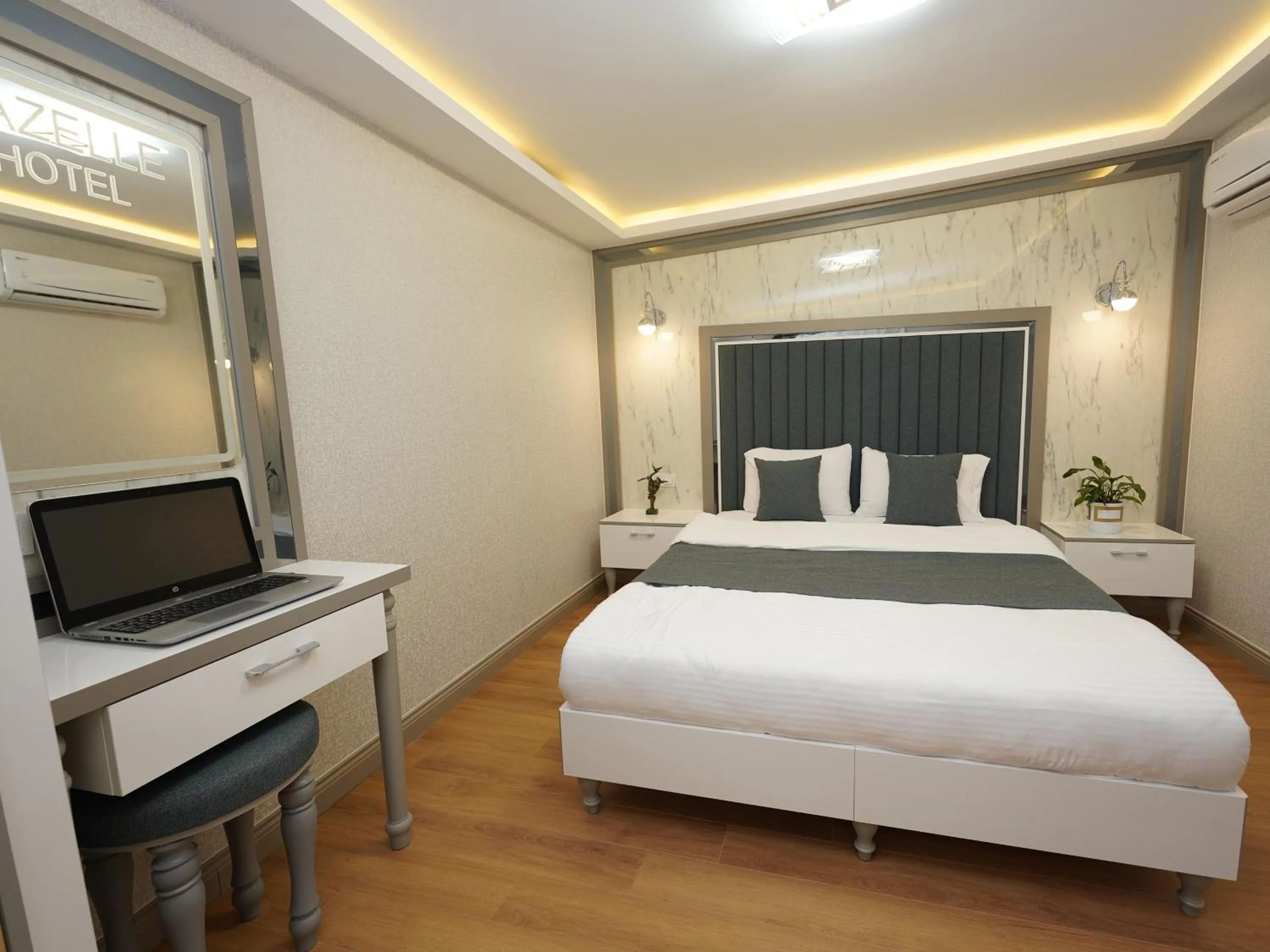 Bed in gazelle suites