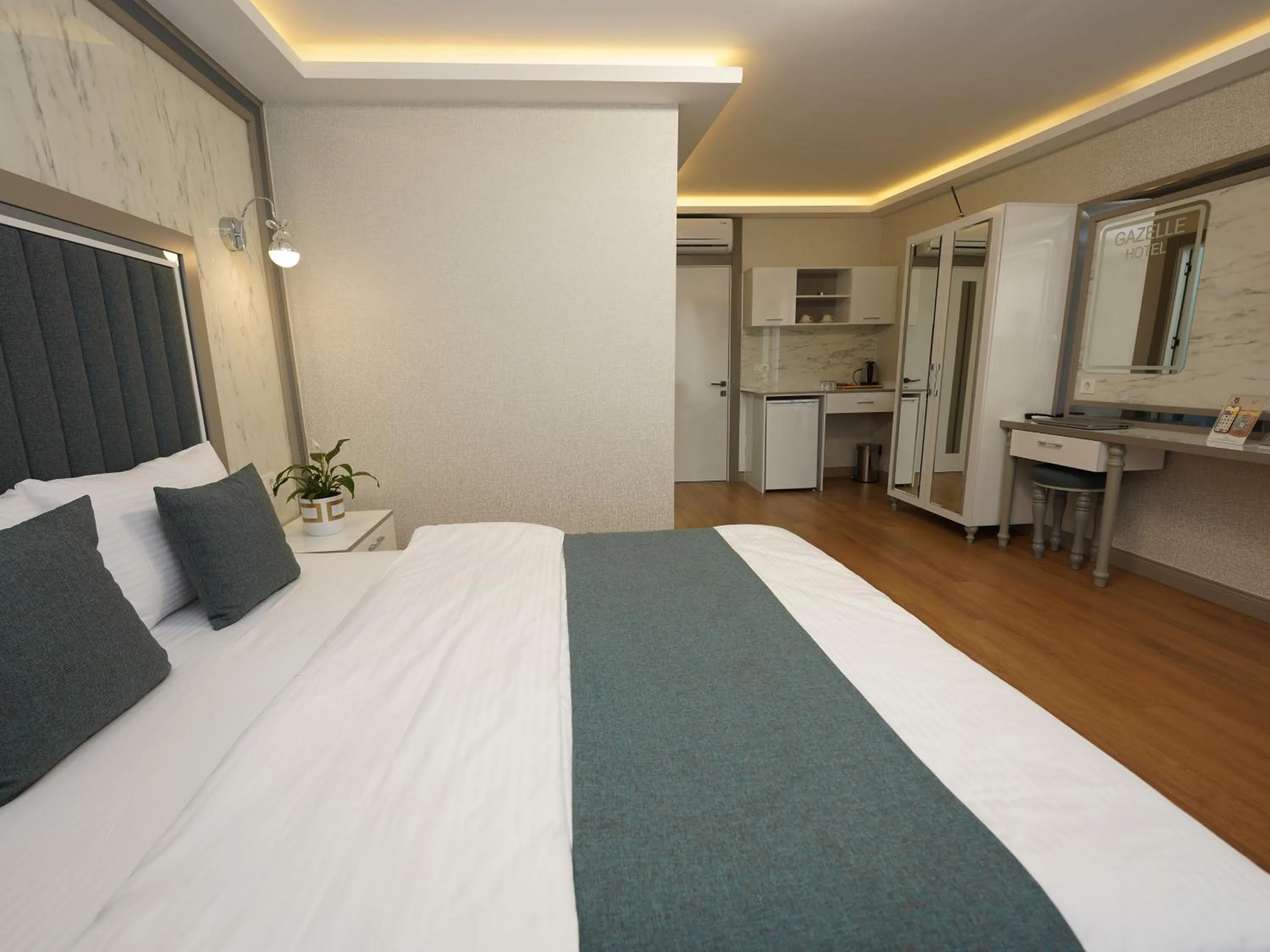 Bed in gazelle suites