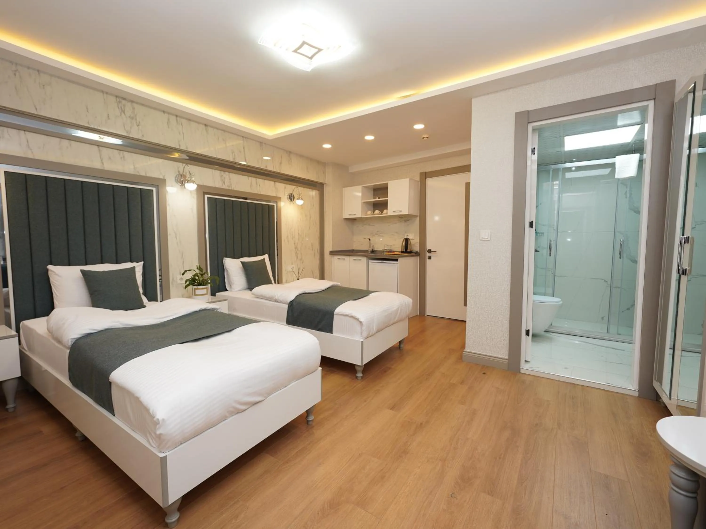 Bed in gazelle suites