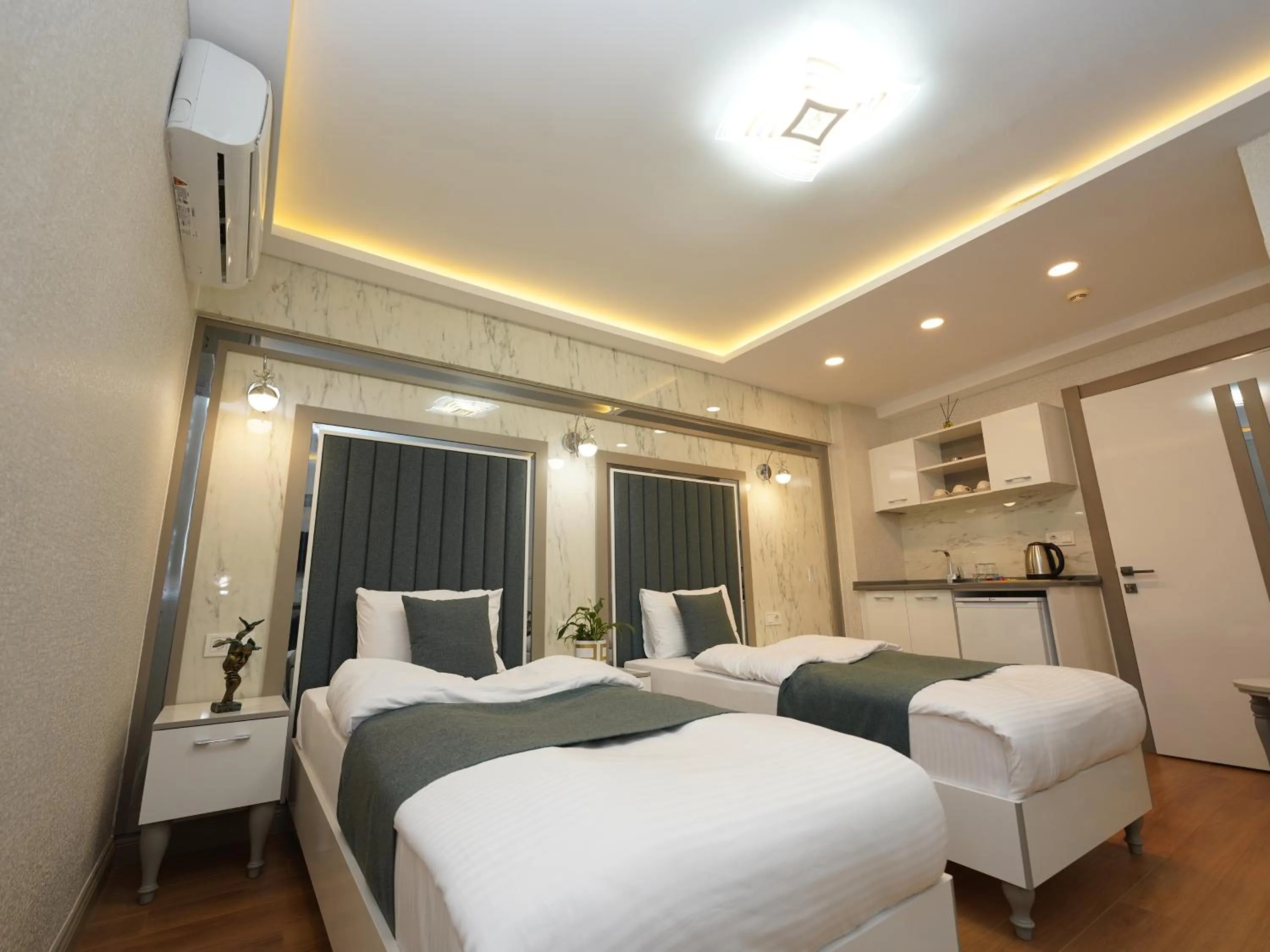 Bed in gazelle suites