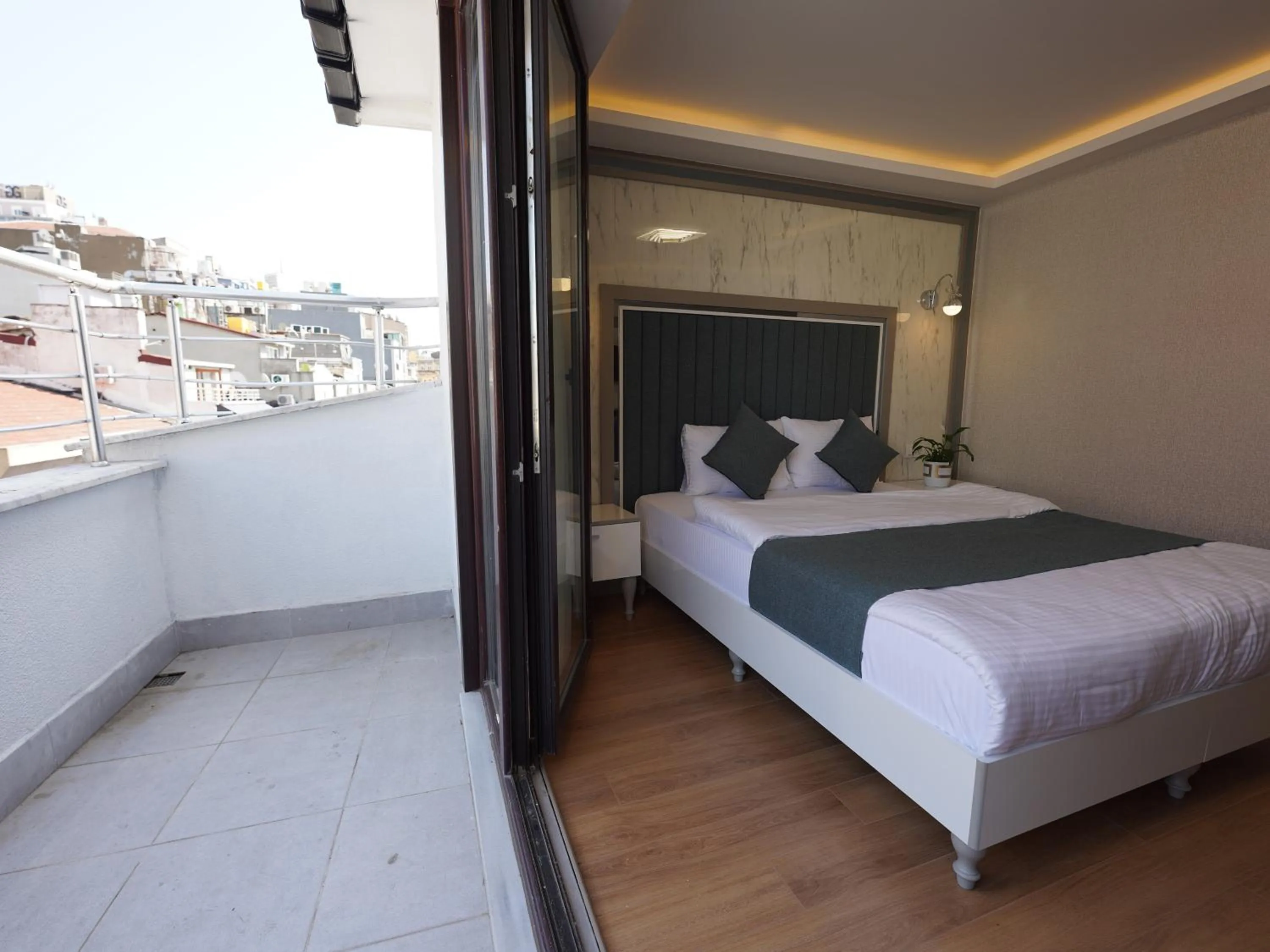 Bed in gazelle suites