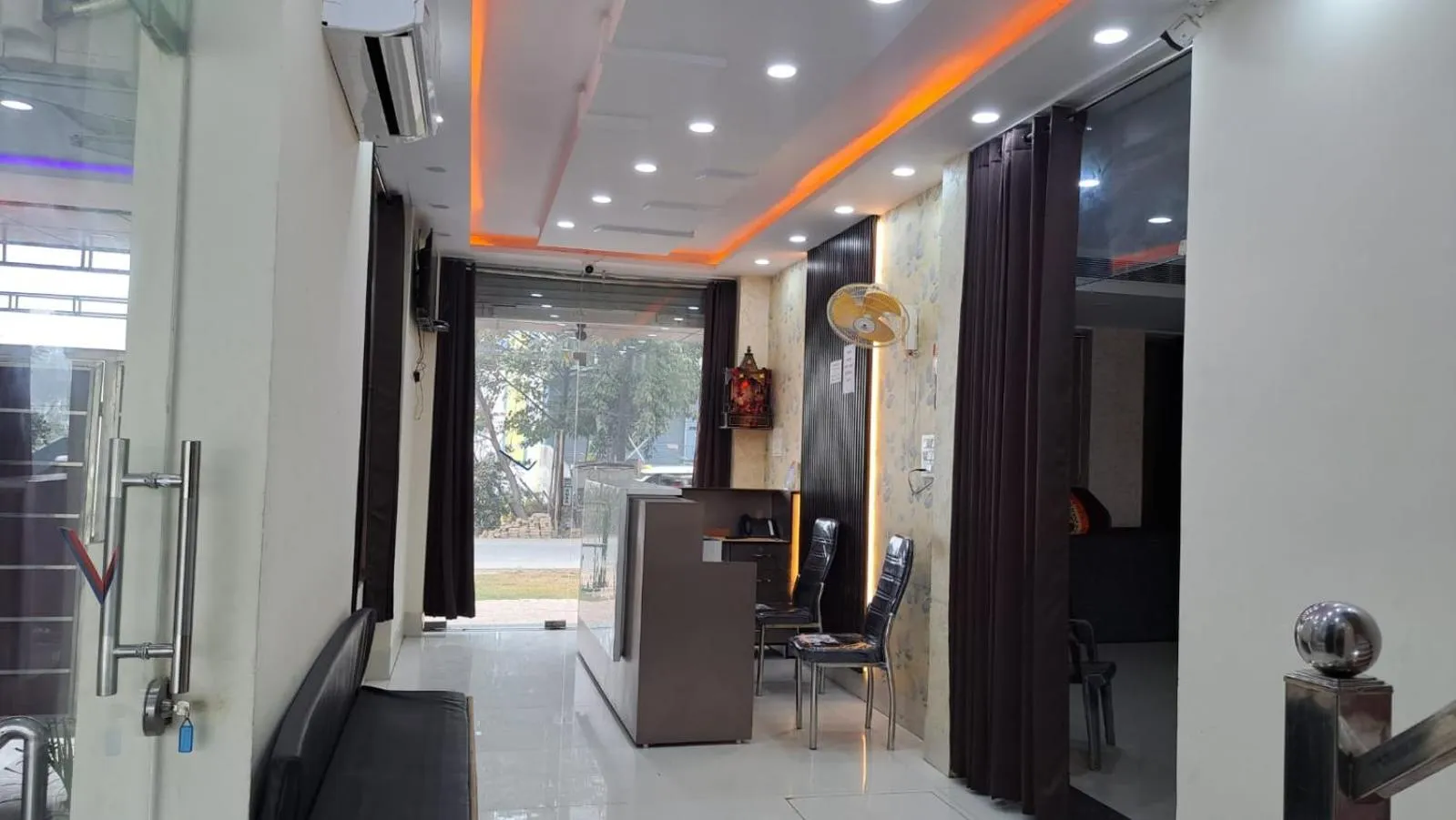 Lobby or reception in Asha Hotel