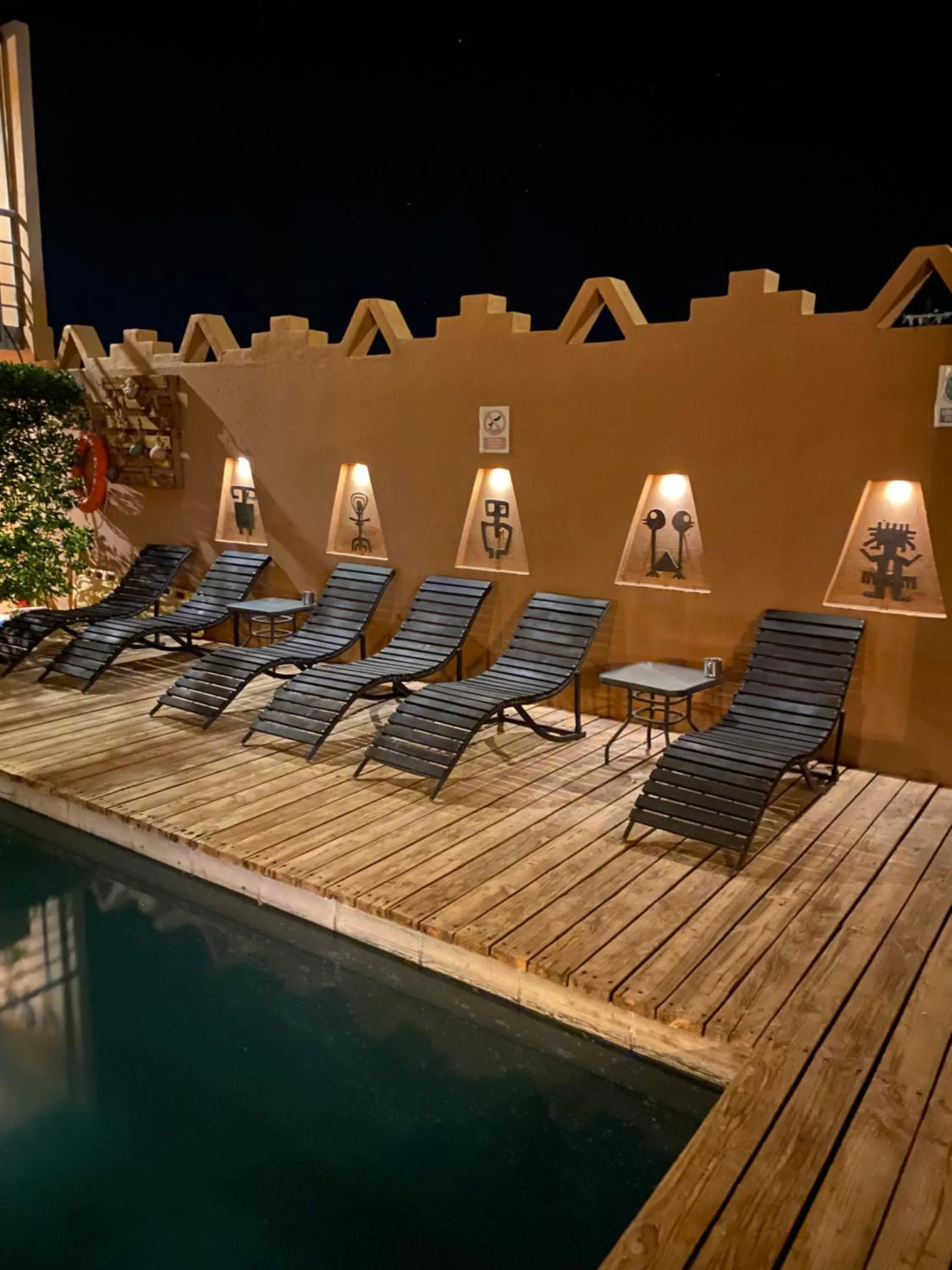 Pool view in Hoteles Pueblo de Tierra