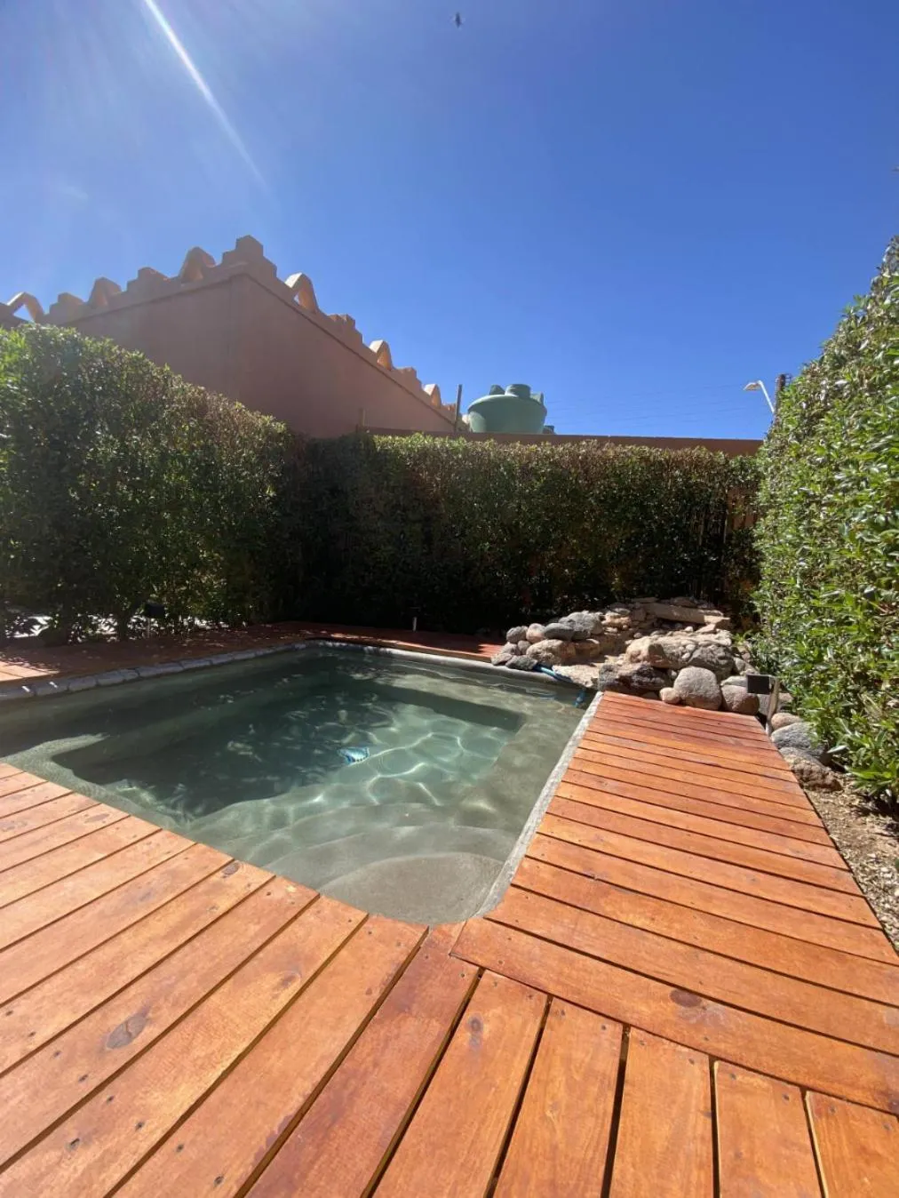 Pool view in Hoteles Pueblo de Tierra